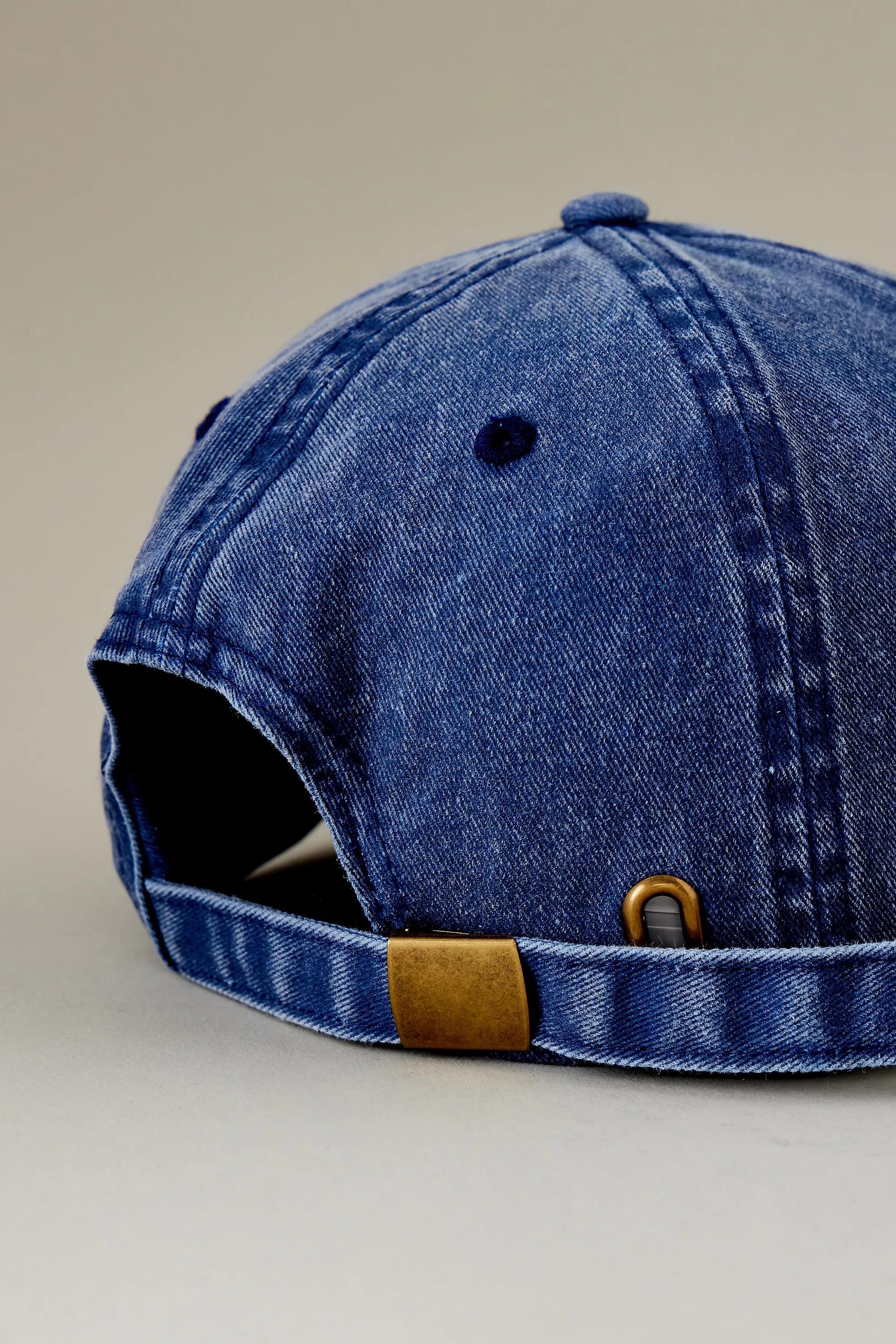 Embroidered City Baseball Cap, Blue, , large image number 3