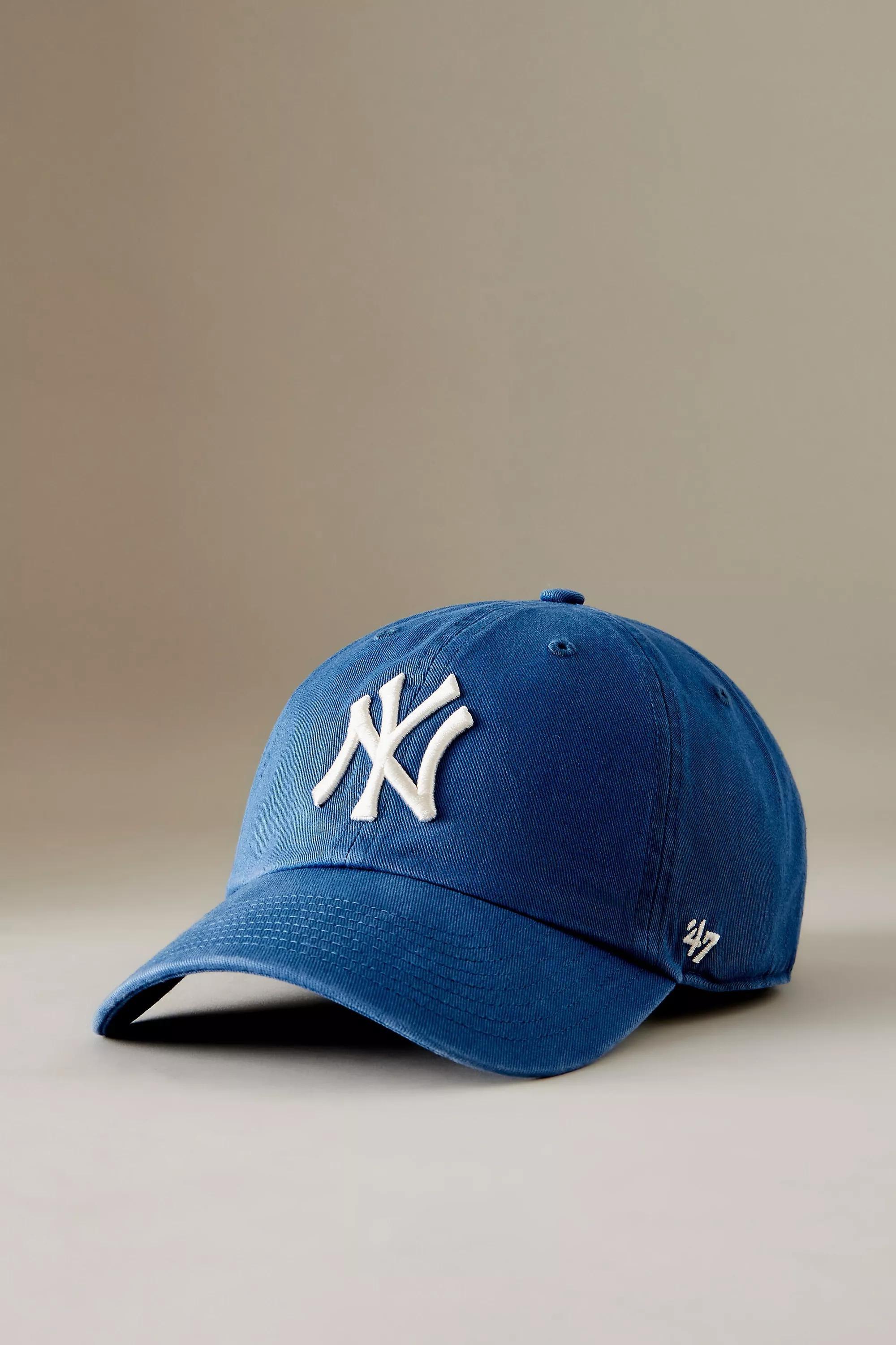 47' Yankees Blue Baseball Cap, Blue, A501_0040, large image number 0