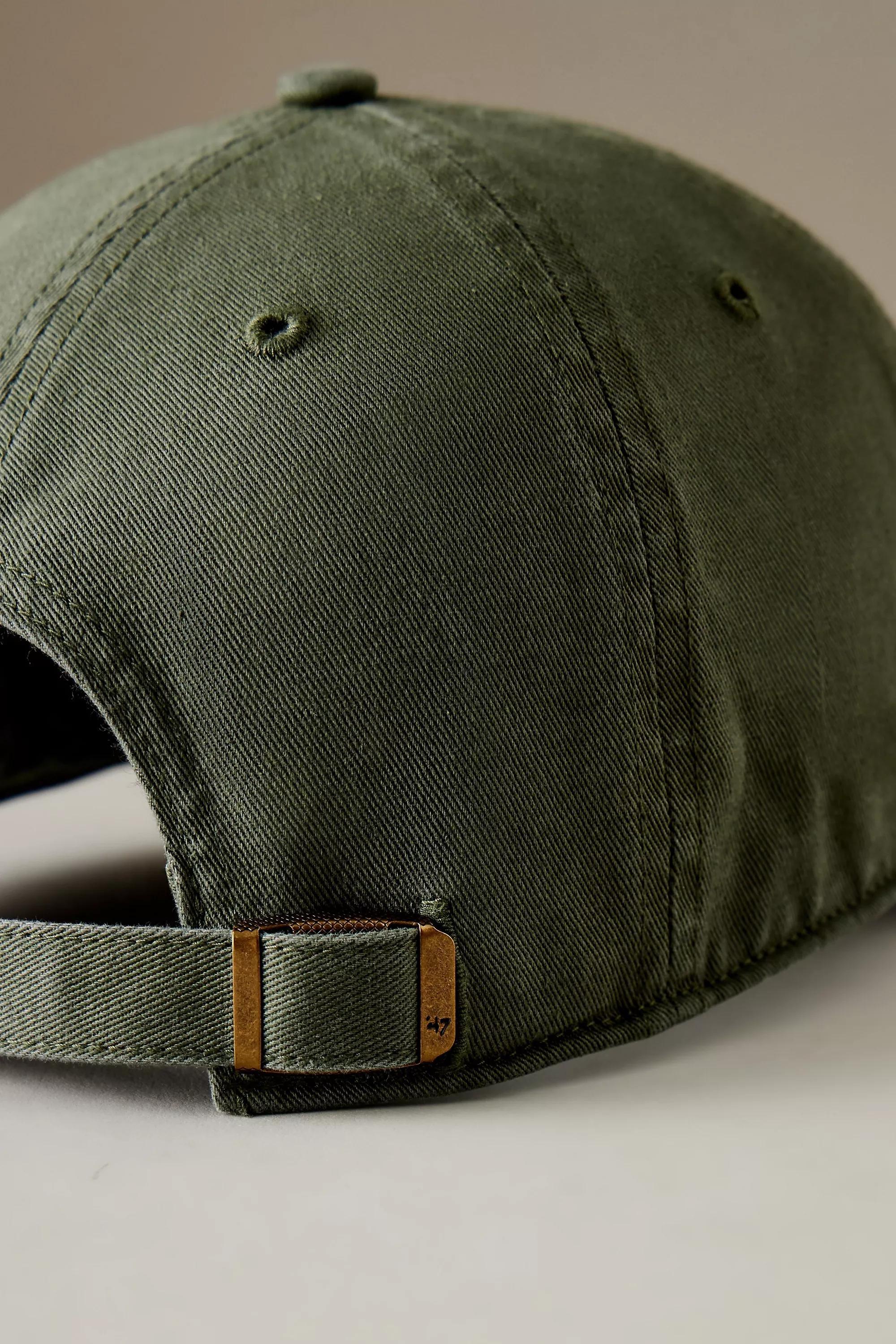 47' La Khaki Baseball Cap, Green, A501_0031, large image number 2