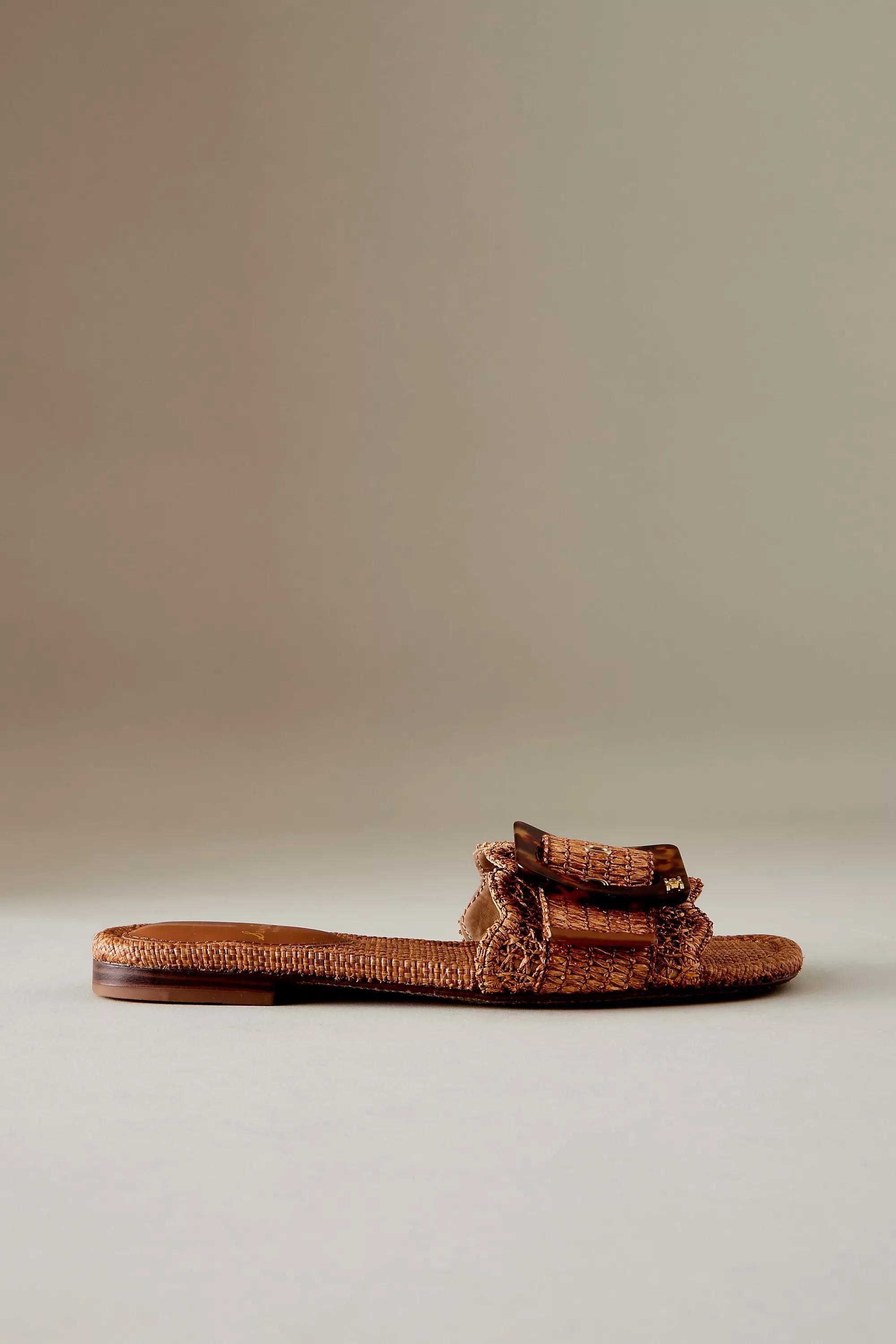 Sam Edelman Bambi Buckle Slide Sandals, Brown, , large image number 0