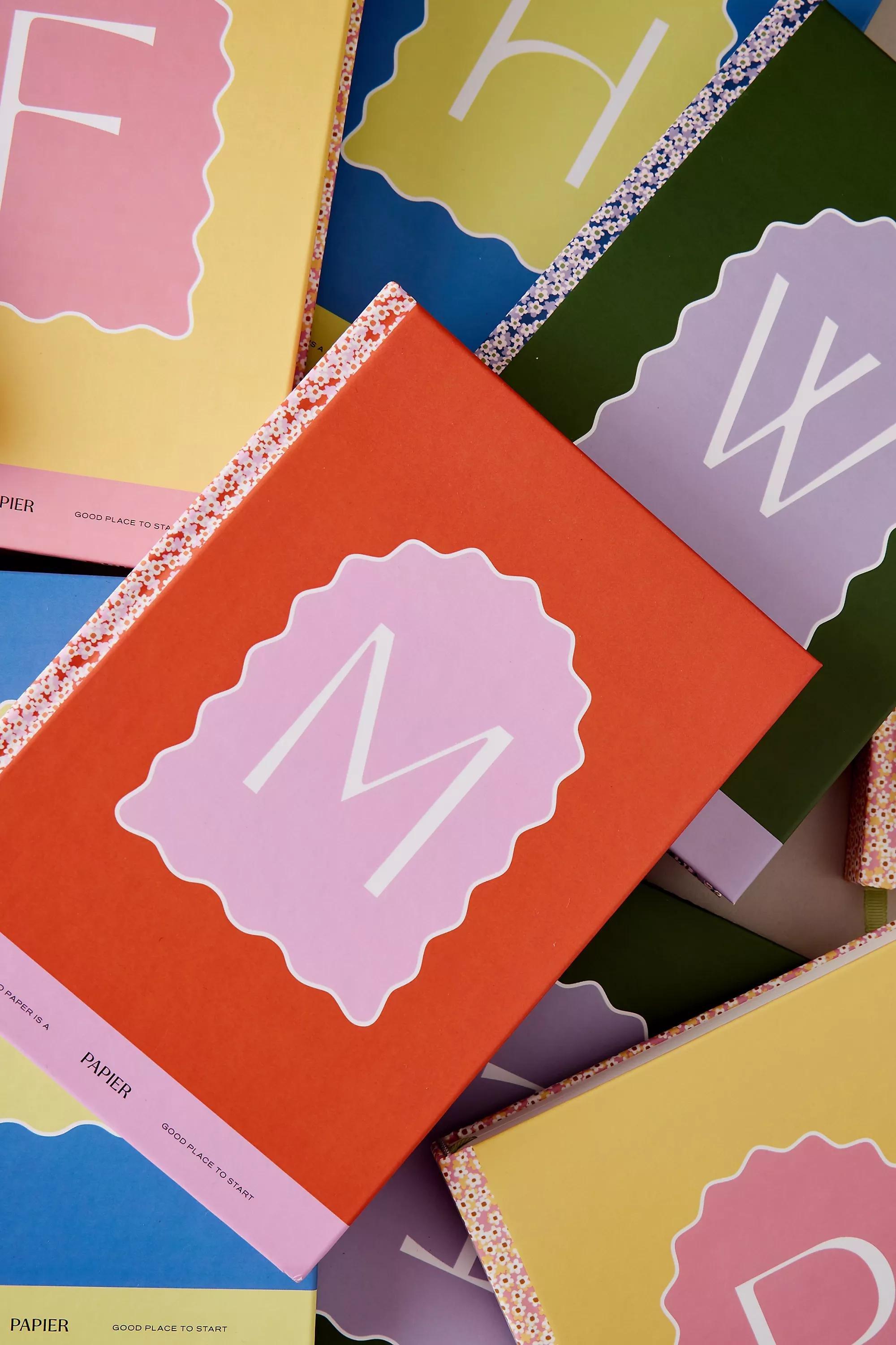 Red Papier X Anthropologie Guided Journal, A, A501_0060, large image number 0