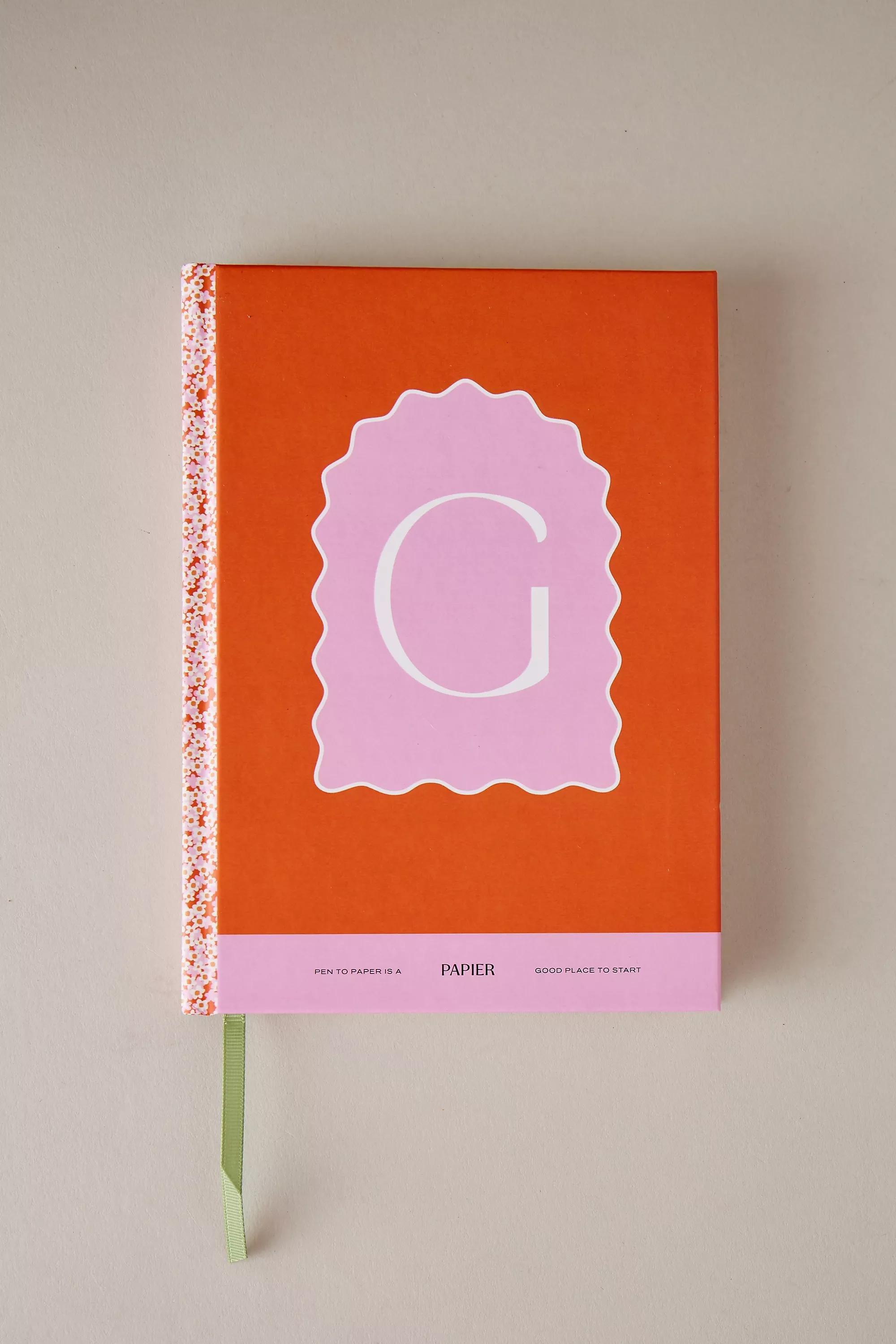 Red Papier X Anthropologie Guided Journal, A, A501_0060, large image number 1