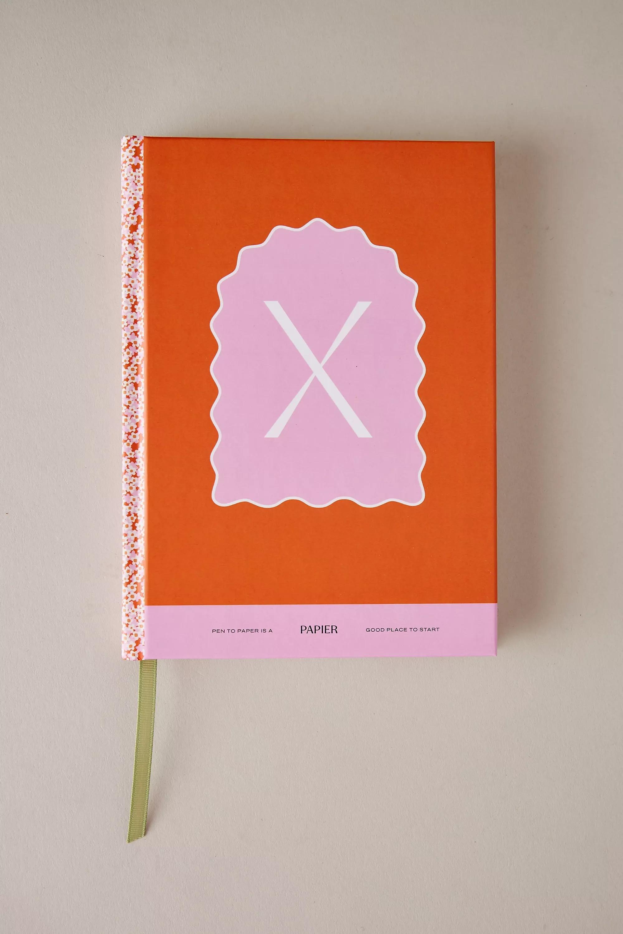 Red Papier X Anthropologie Guided Journal, A, A501_0060, large image number 4