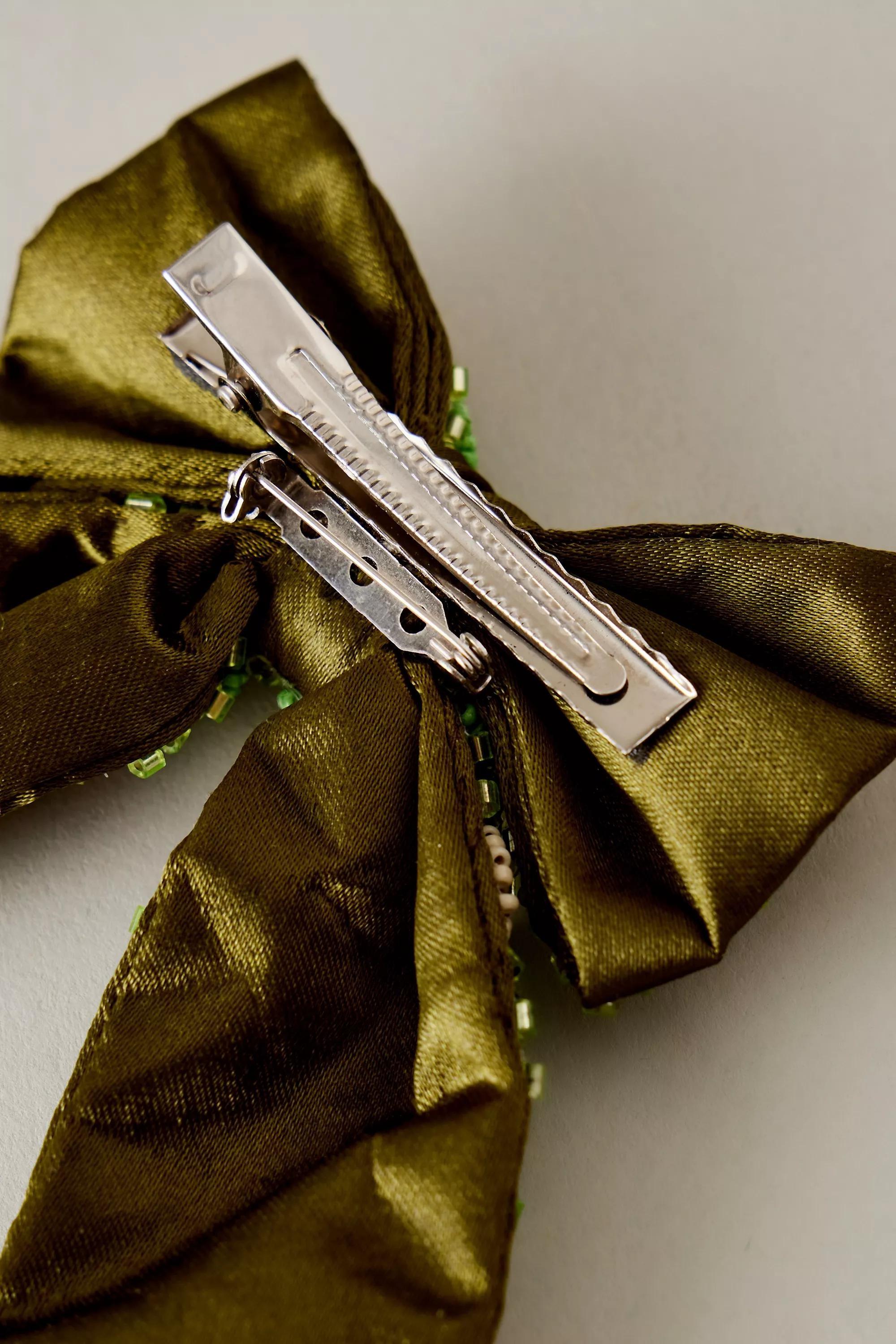 Anthropologie Bow, Green, A501_0030, large image number 2