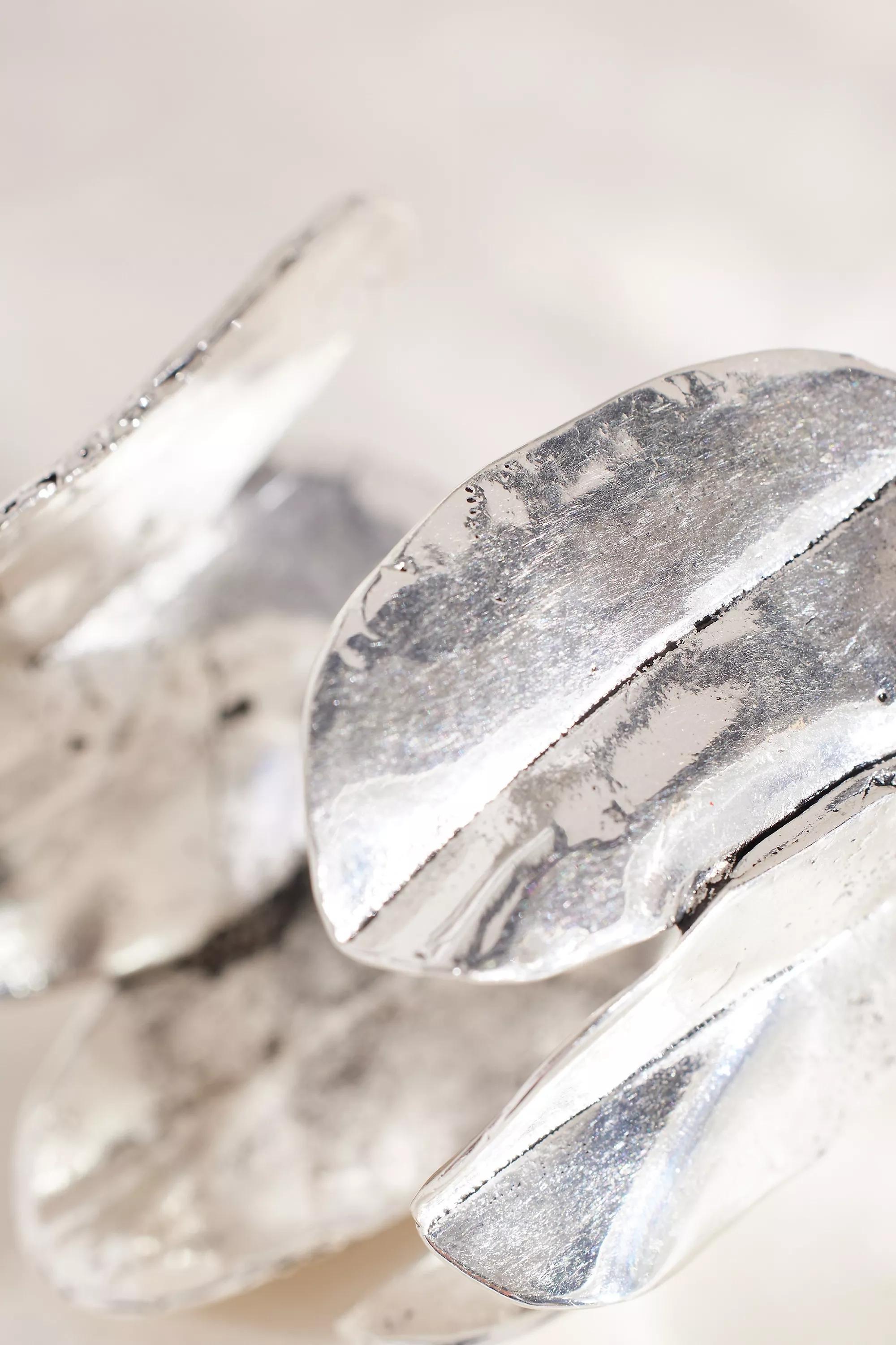 Chunky Cuff Bracelet, Silver-Plated, A501_0007, large image number 2