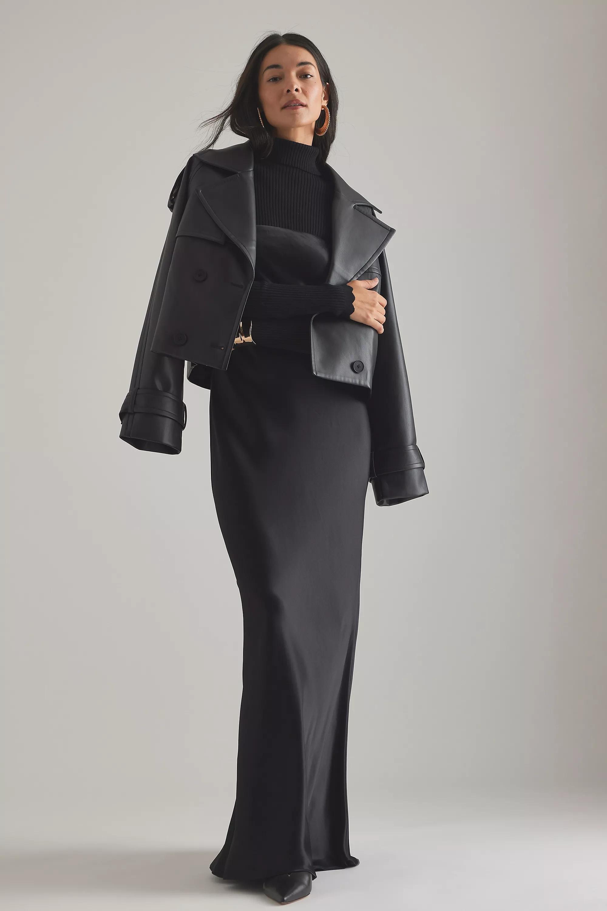 Anthropologie Strapless Maxi, Black, , large image number 5