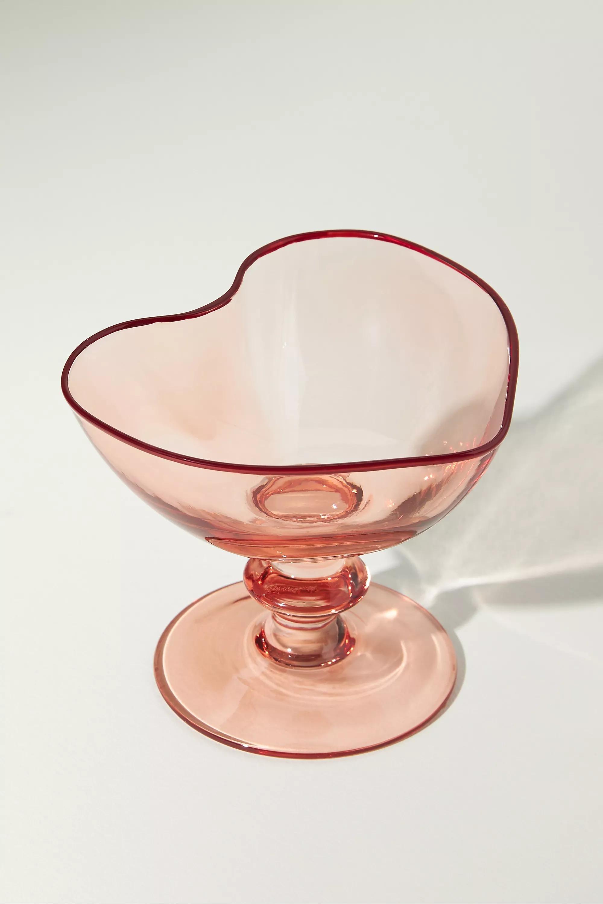 Valeria Coupe Glass, Pink, , medium