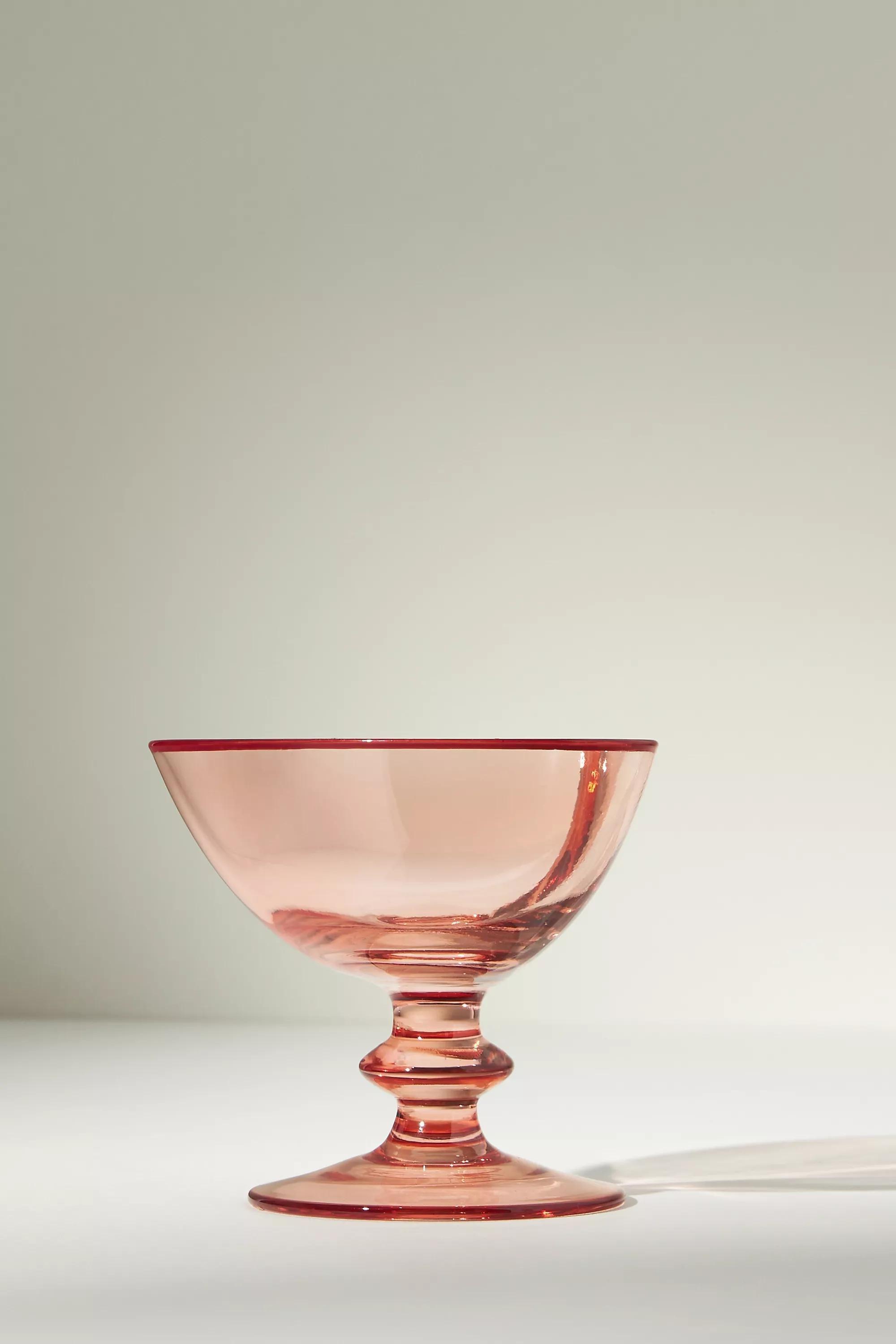 Valeria Coupe Glass, Pink, A501_0066, large image number 2