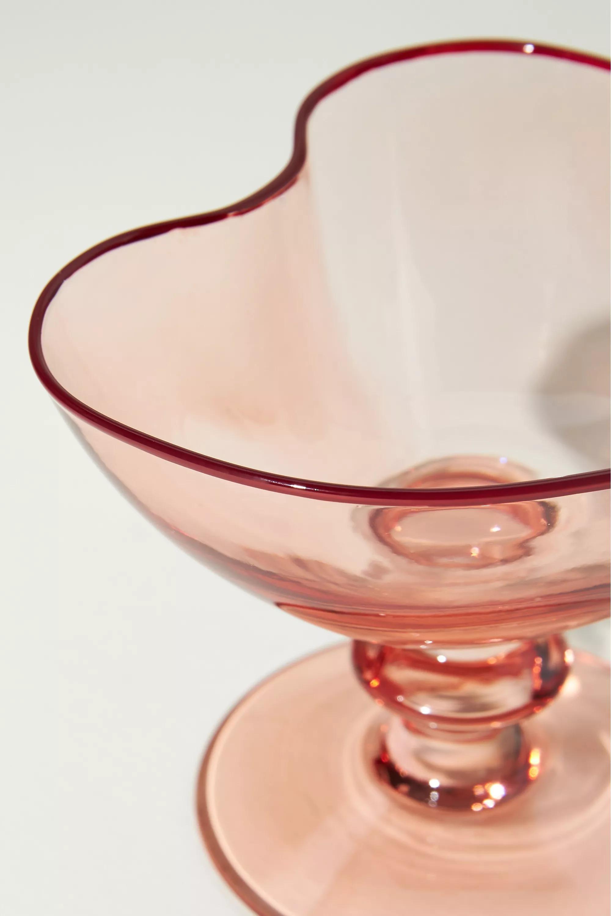Valeria Coupe Glass, Pink, A501_0066, large image number 3
