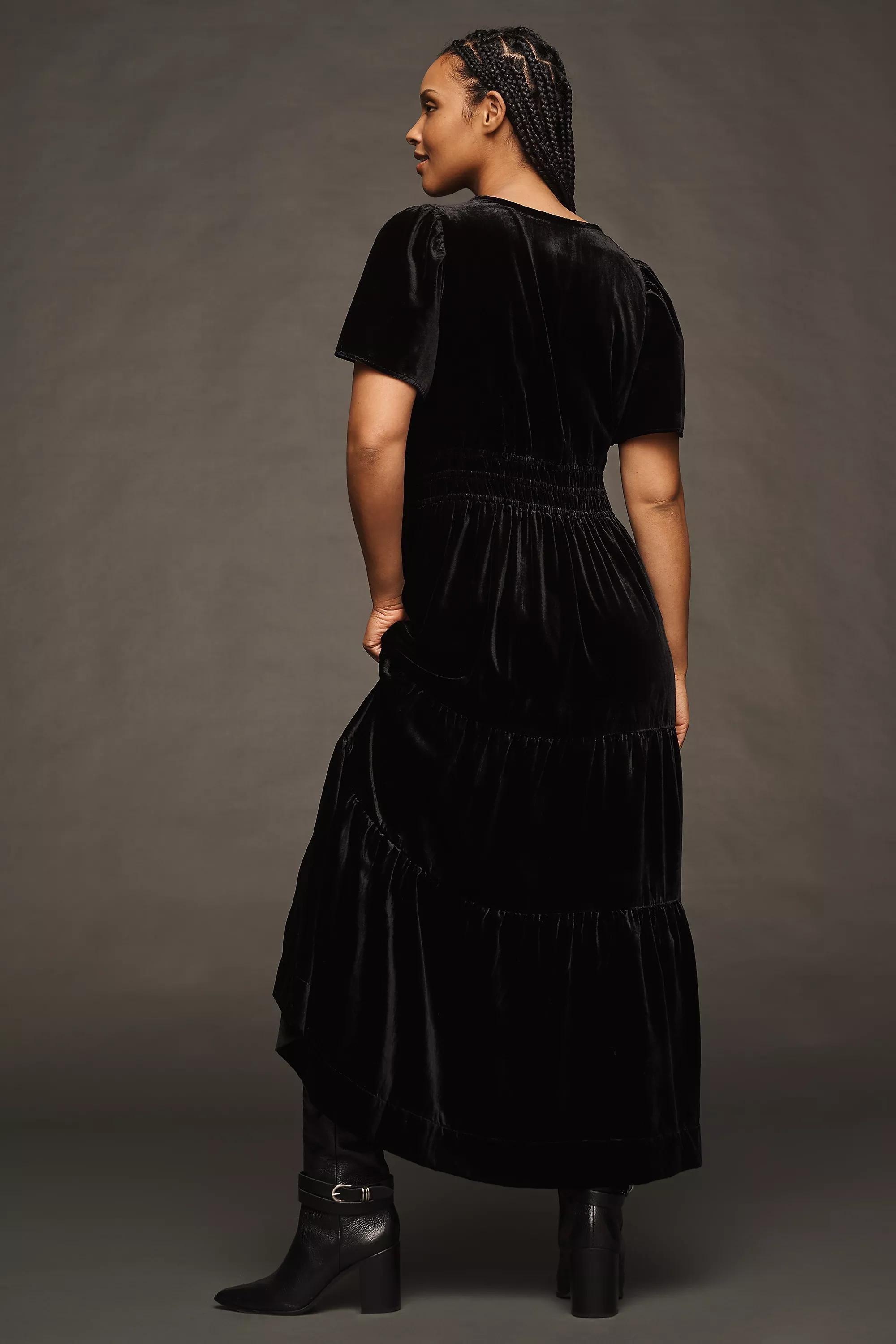 The Somerset Maxi Dress, Black, , large image number 5