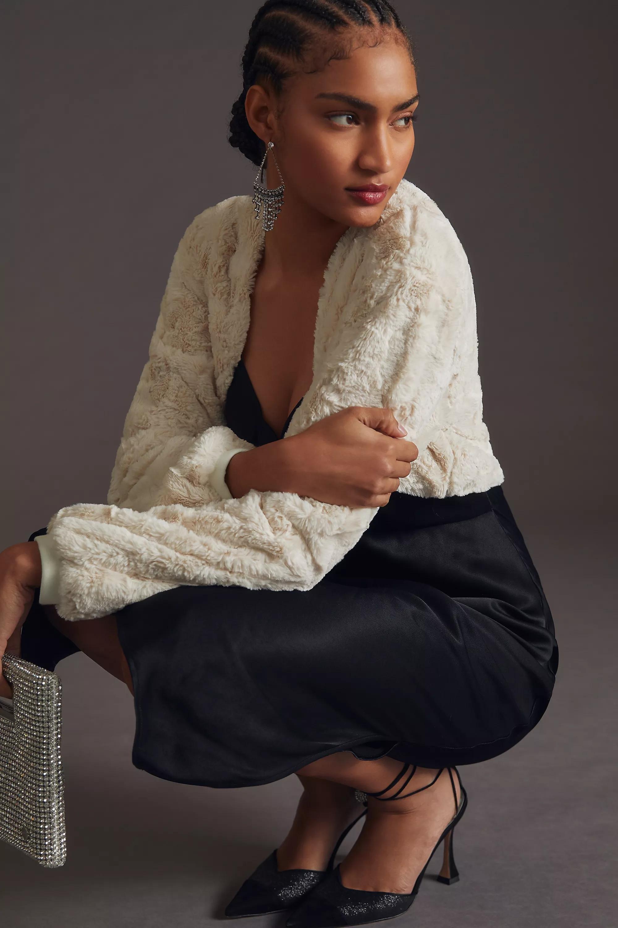 Anthropologie Cardigan, Cream, , large image number 3