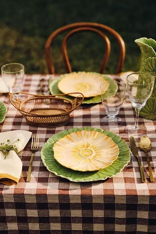 Lilypad Dinner Plate, Green, A501_0038, large image number 7