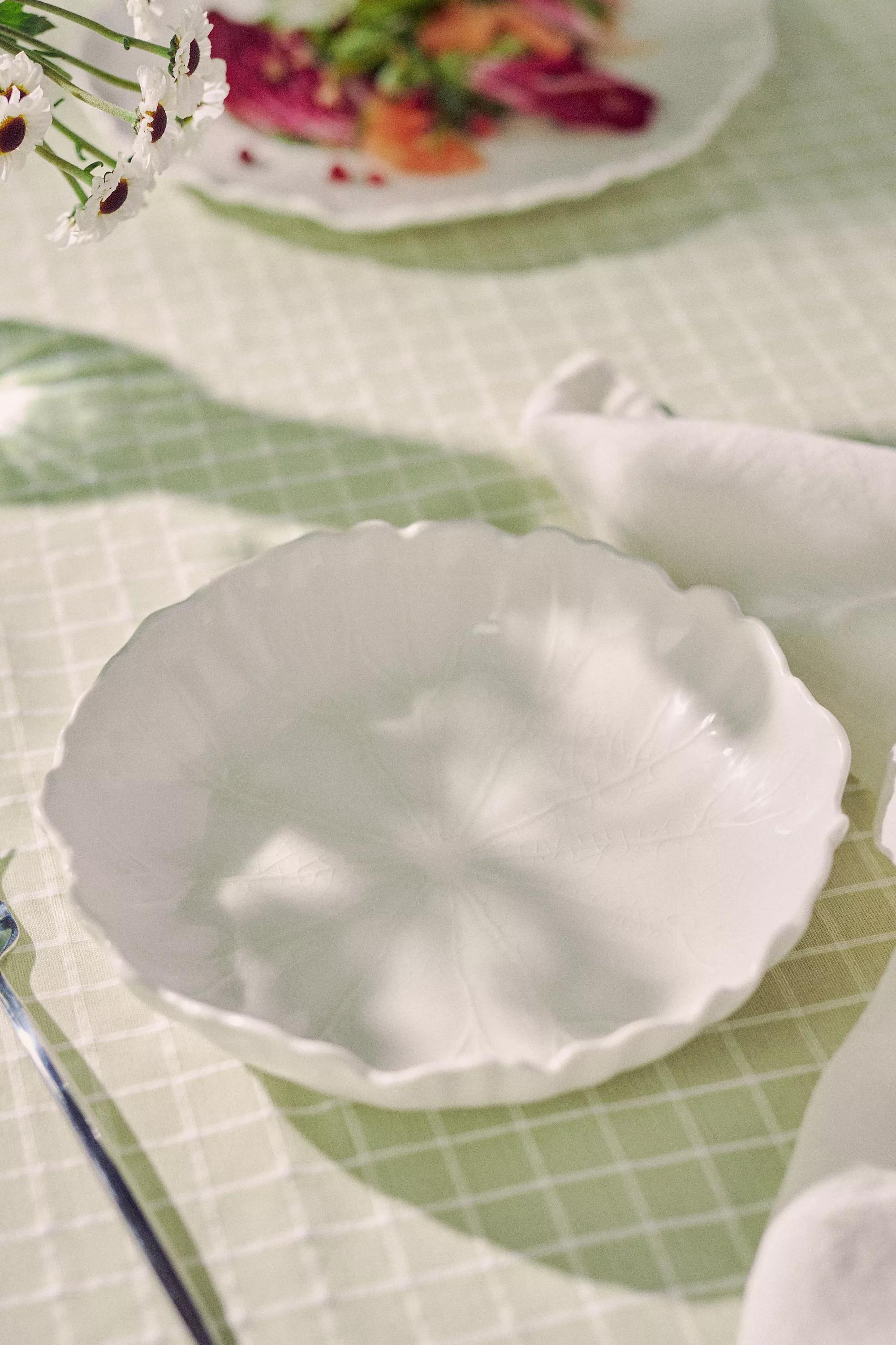 Lilypad Pasta Bowl, White, A501_0010, large image number 0