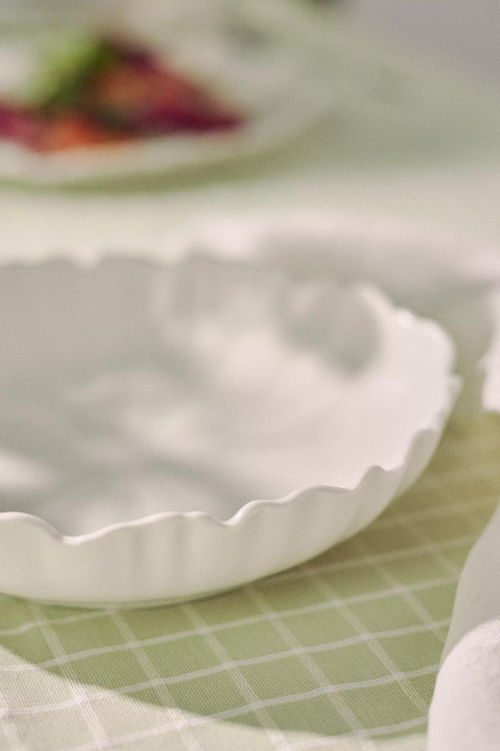 Lilypad Pasta Bowl, White, A501_0010, large image number 2