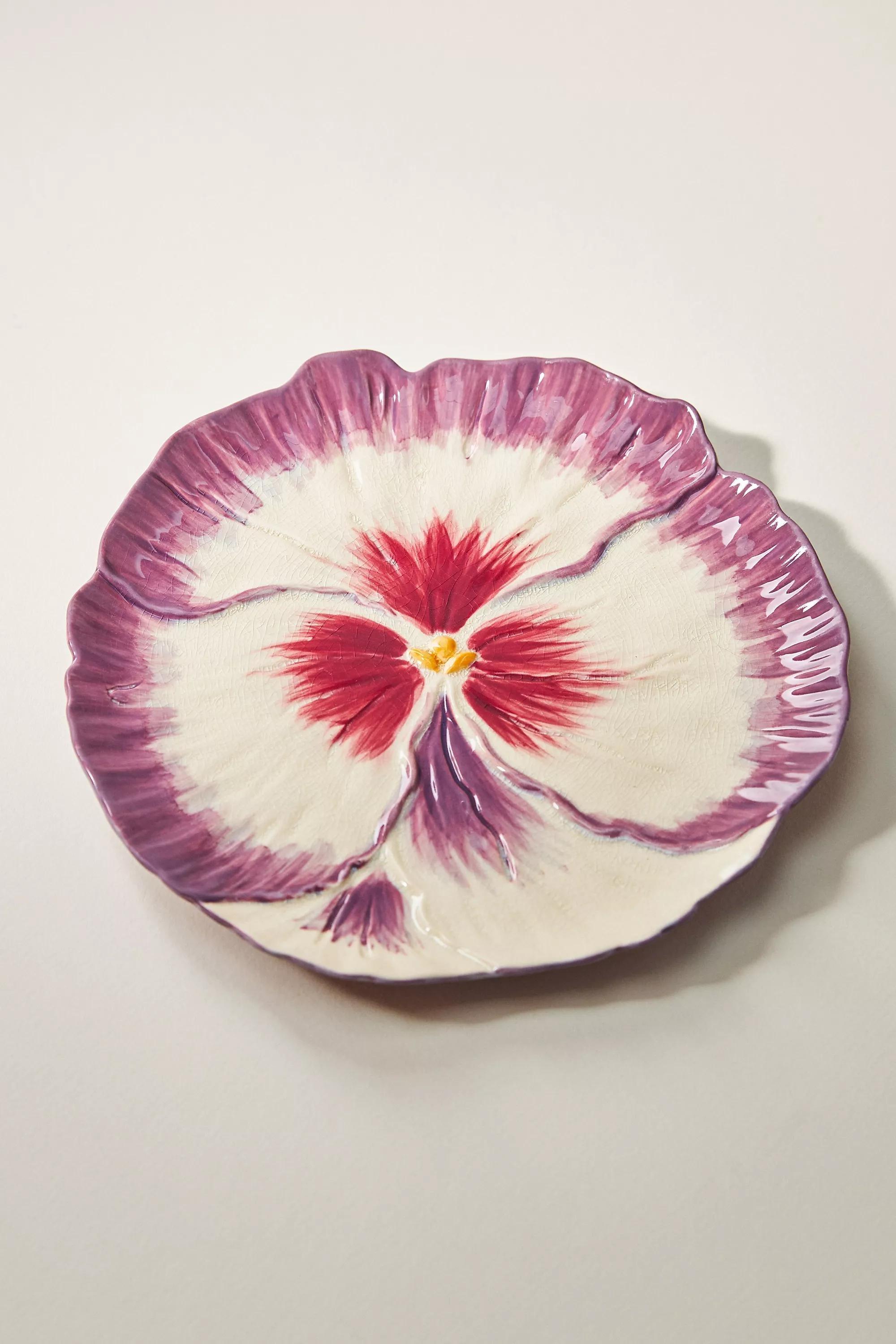 Lilypad Side Plate, Lilac, A501_0055, large image number 1