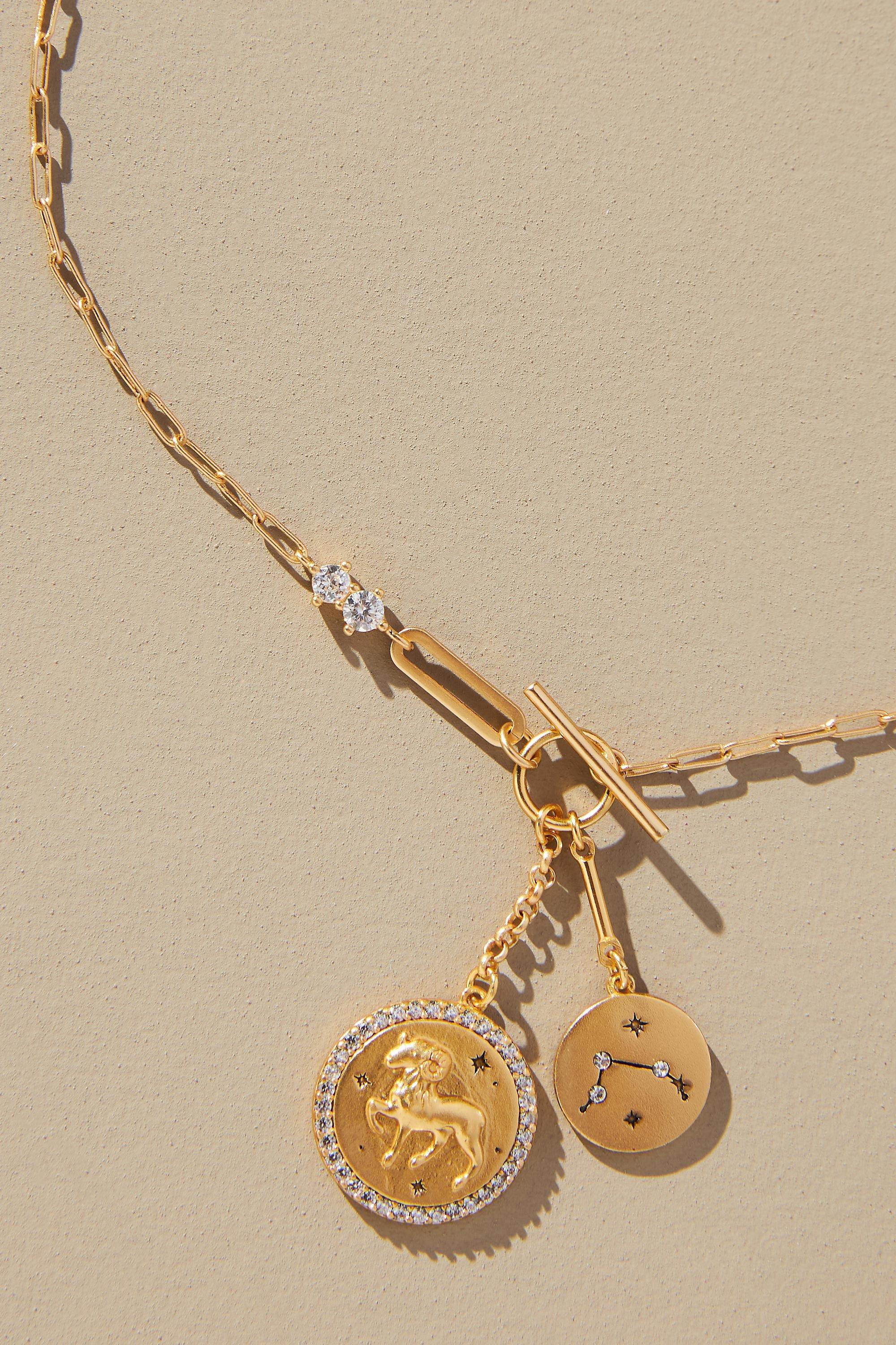 ARIES Zodiac Pendant Necklace, A501_0801, large image number 3