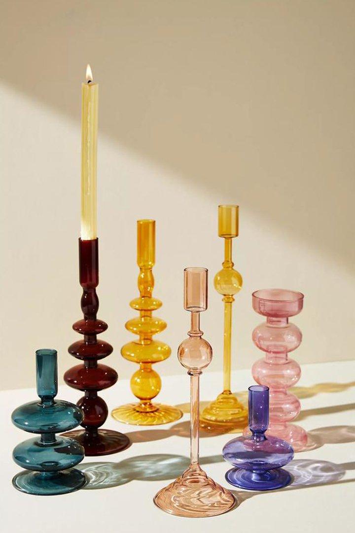 Delaney Candlestick, Yellow, , large image number 3