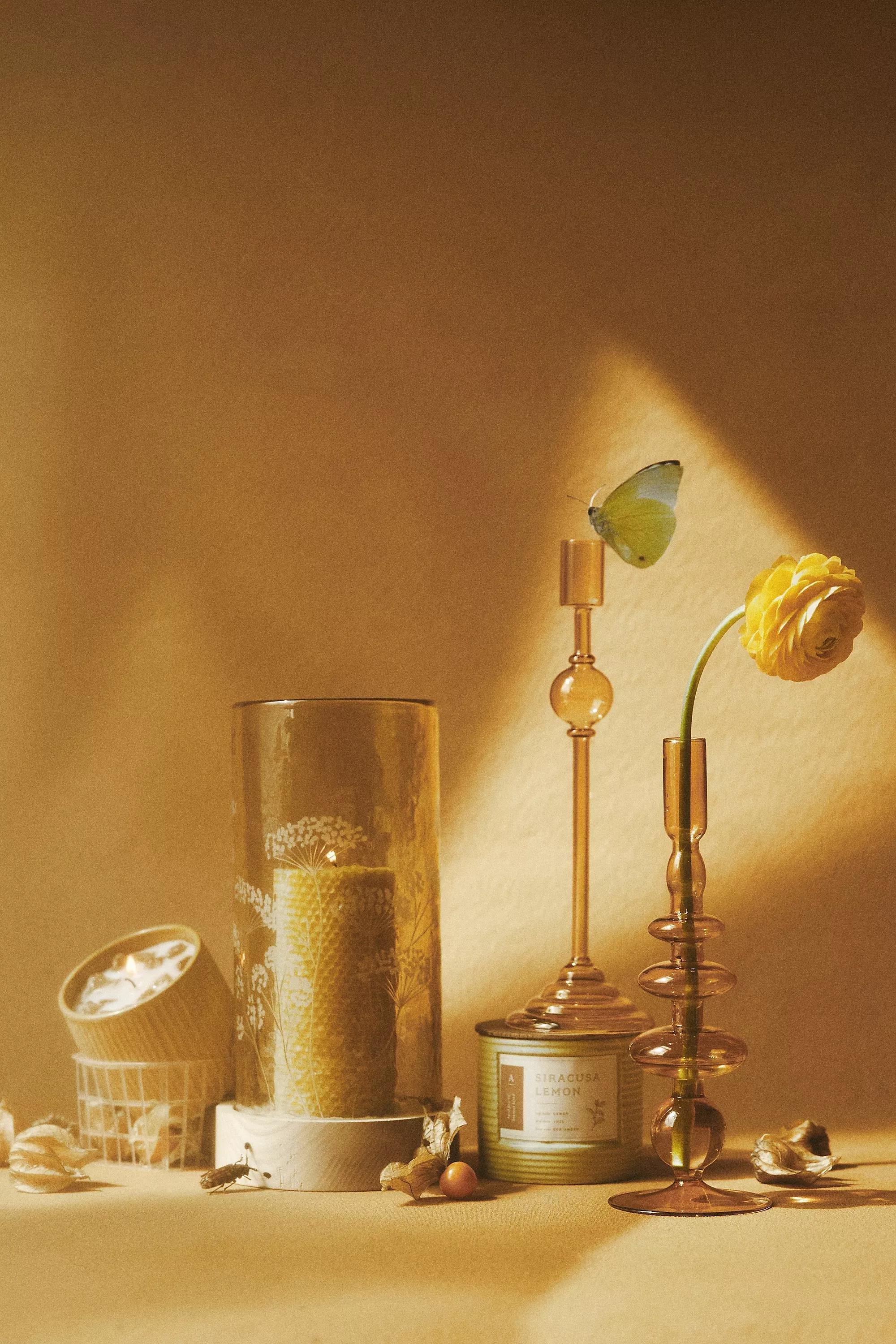Delaney Candlestick, Yellow, , large image number 4