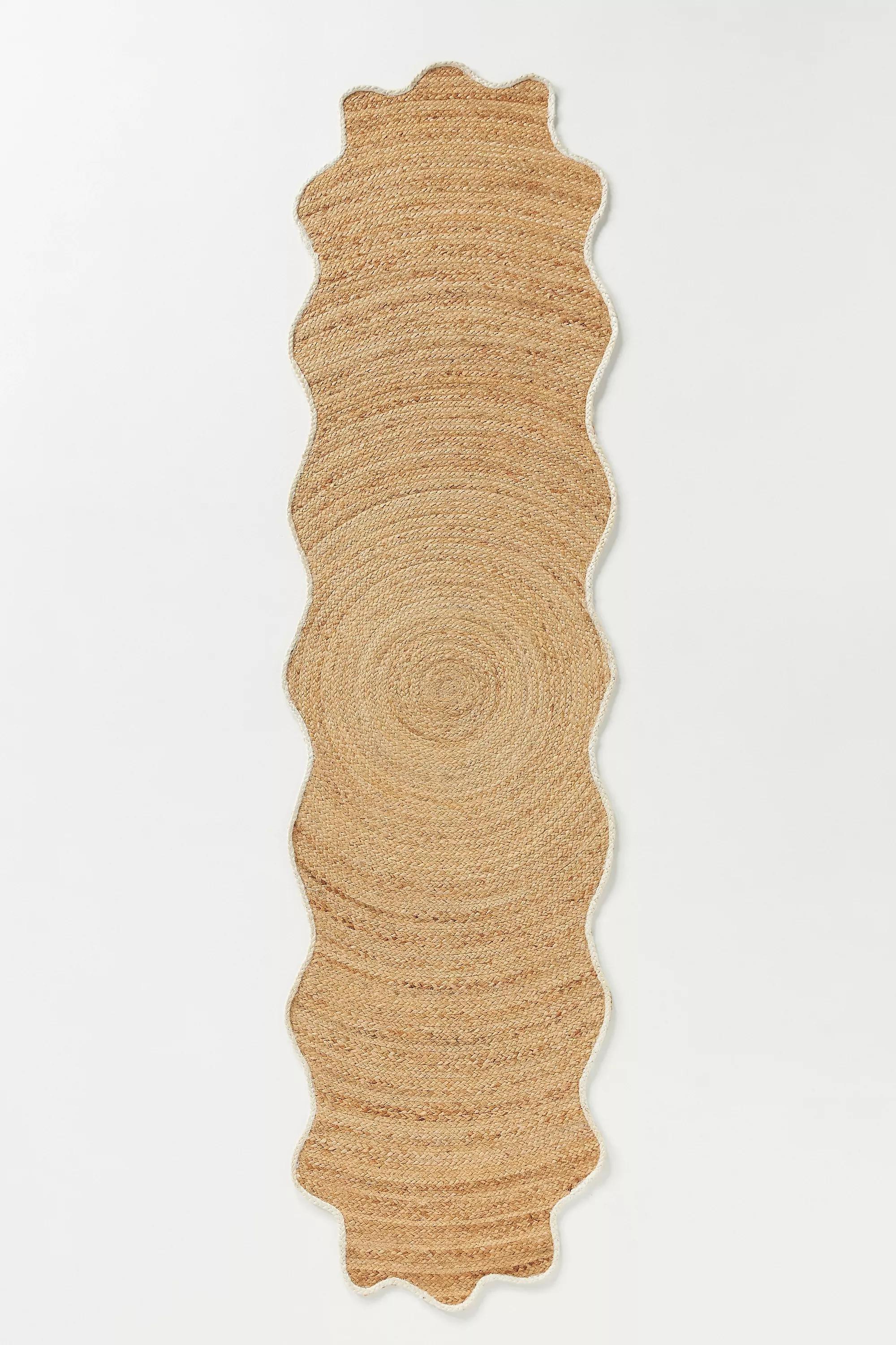 Scalloped Jute Hartley Rug, Beige, A501_0014, large image number 3