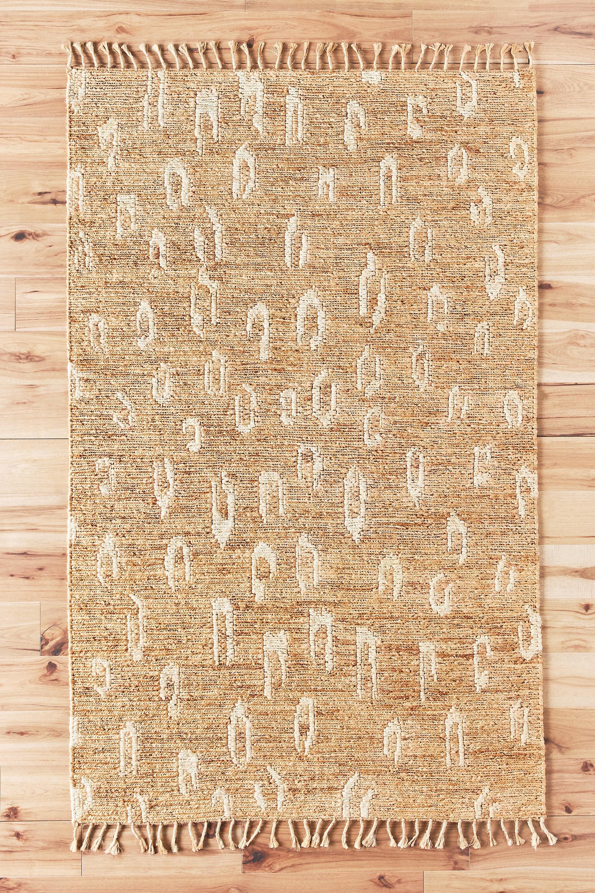 Anthropologie - Flatwoven Namir Jute Rug, Beige