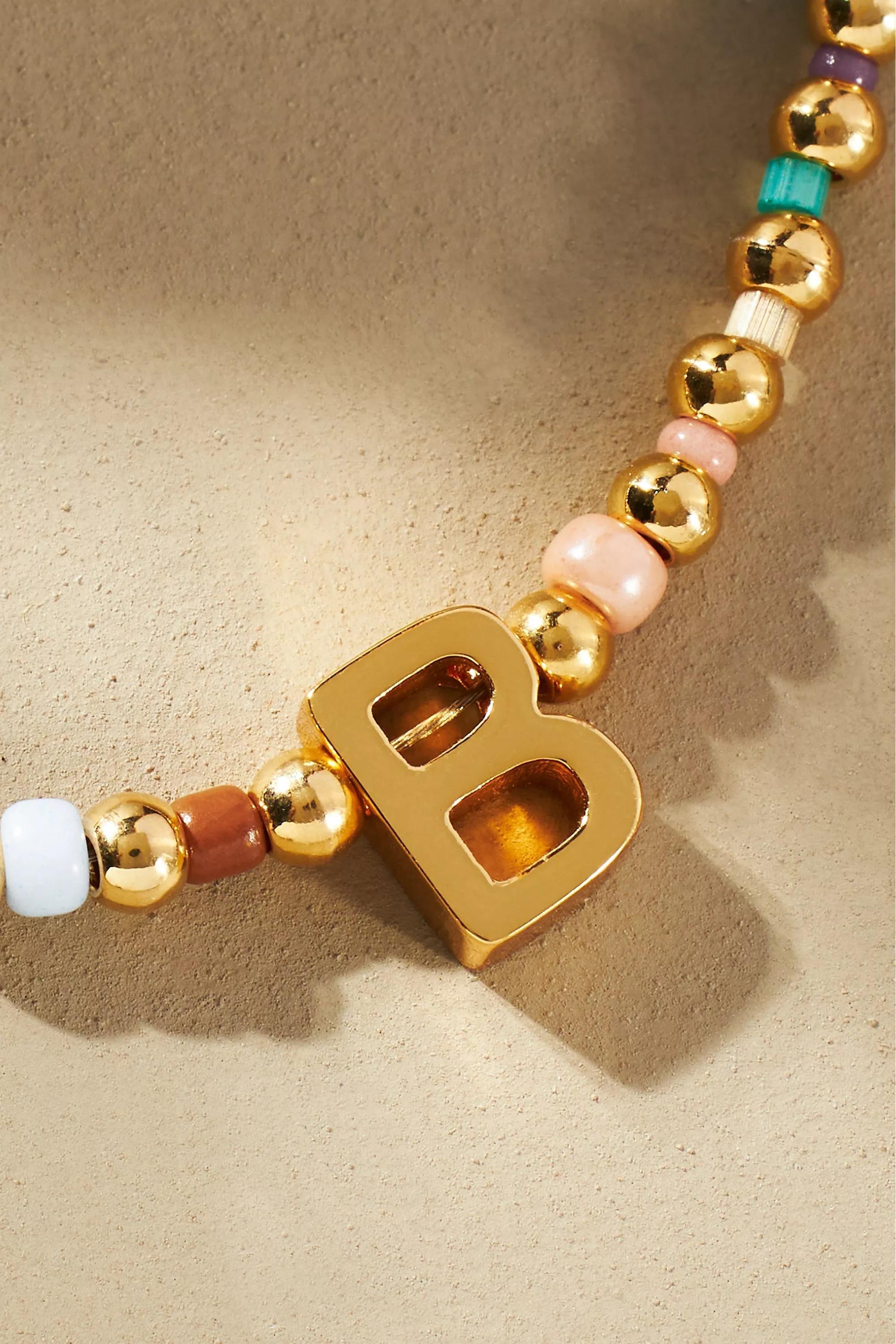 B Multicolour Monogram Choker Necklace, , large image number 0