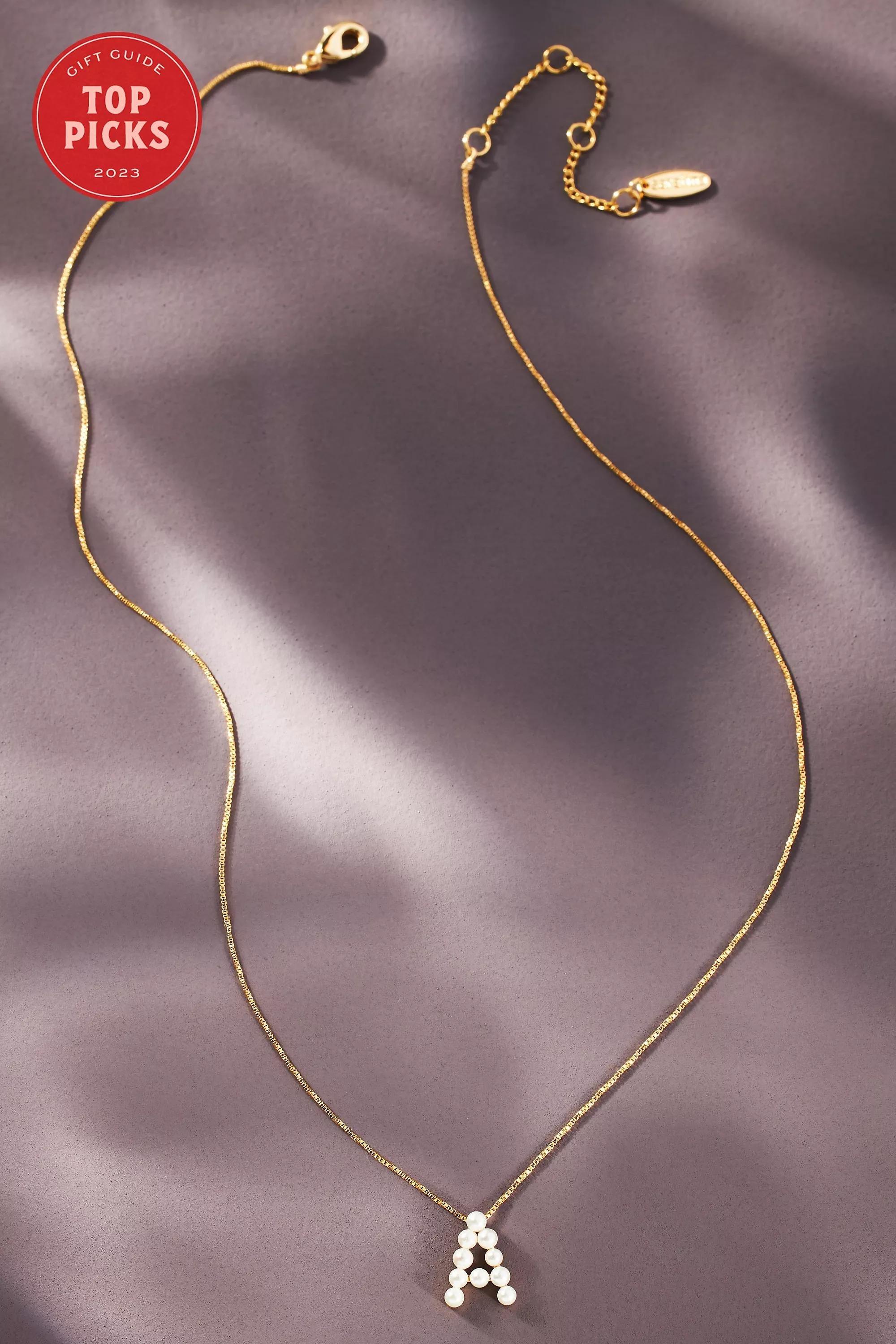 Monogram Pearl Necklace, A, A501_0901, large image number 3