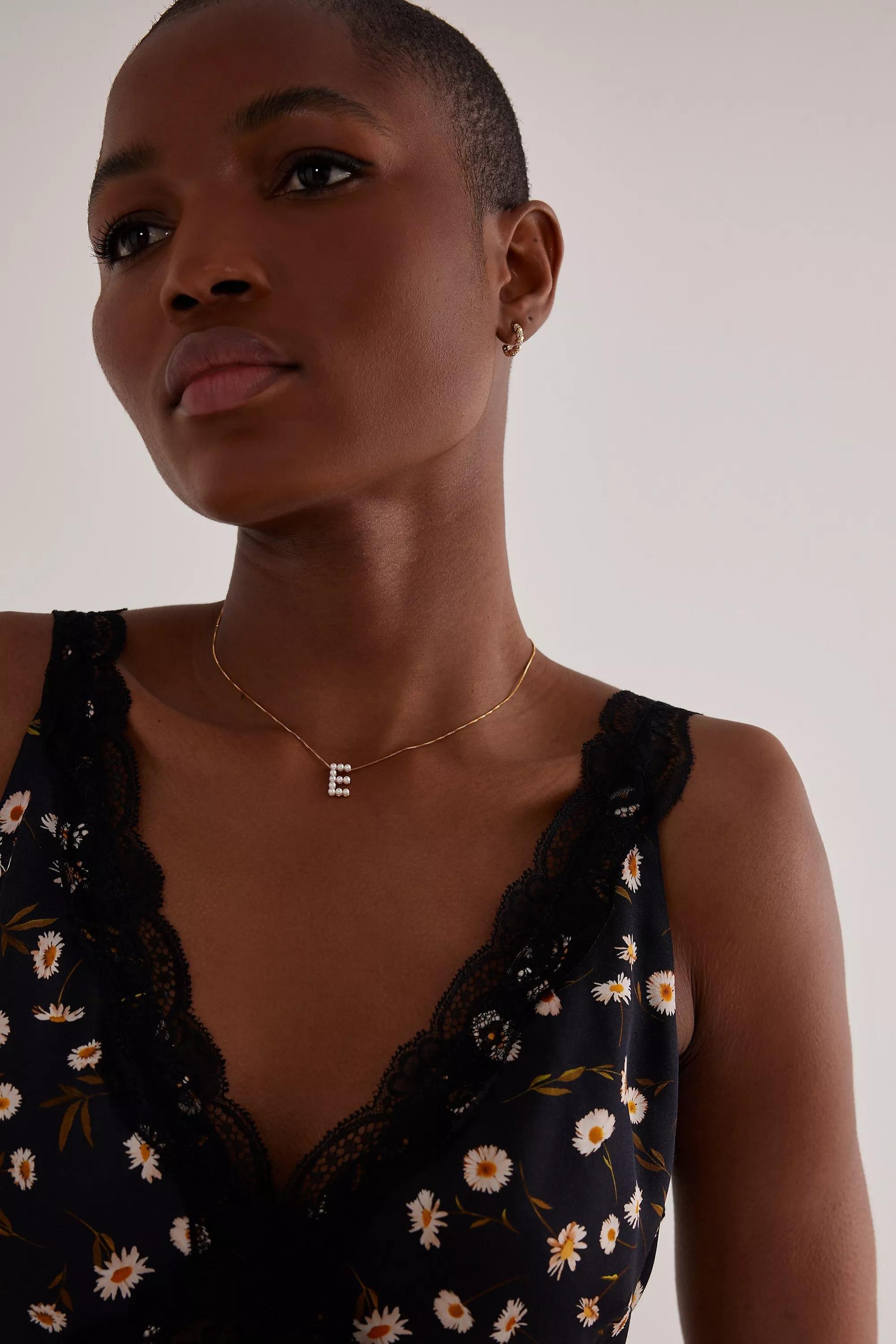 Monogram Pearl Necklace, B, A501_0902, large image number 1
