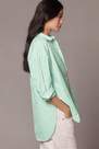Anthropologie - The Bennet Button-down Shirt By Maeve, Green