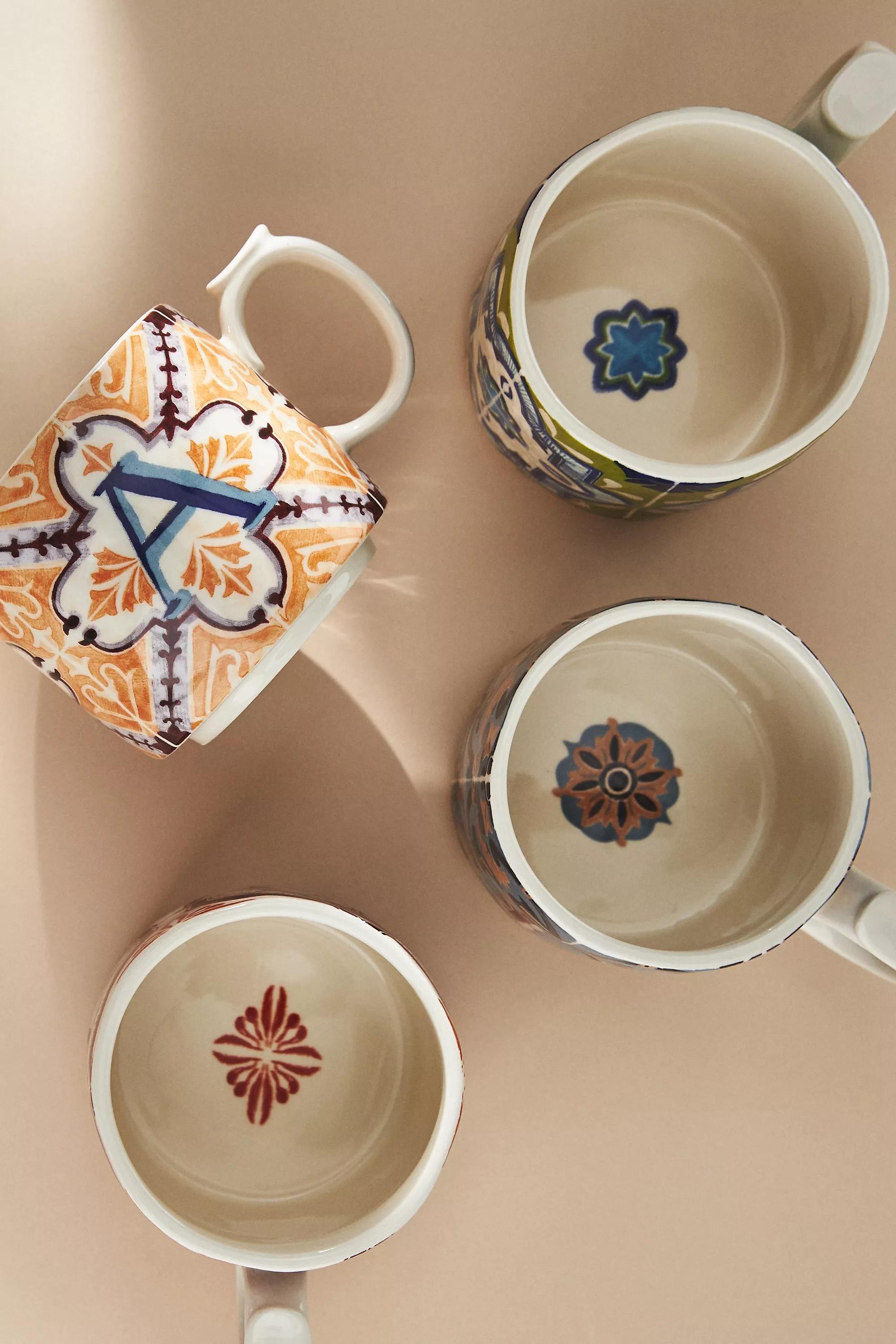 Anthropologie - Mezze Monogram Mug, G