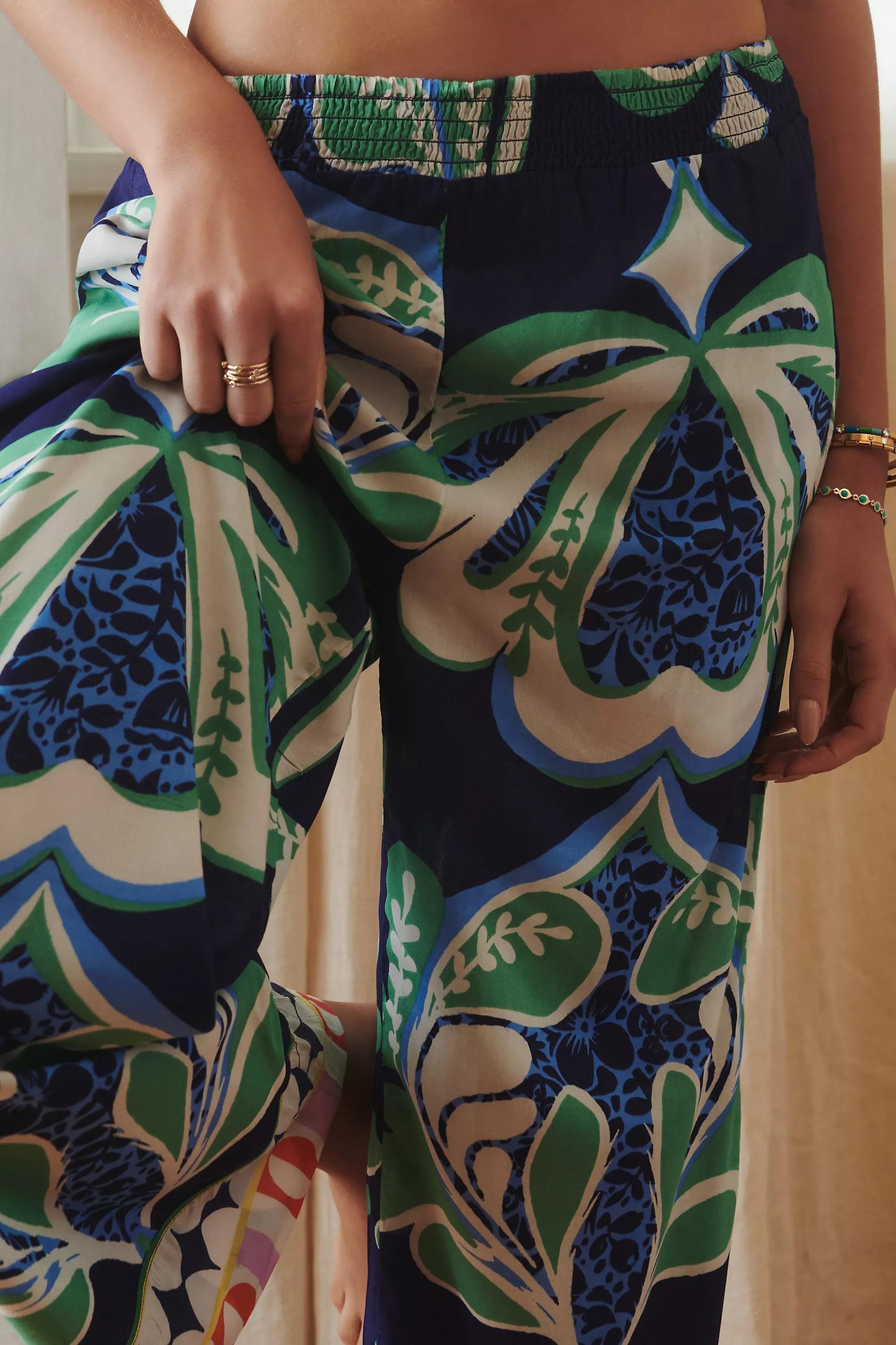 True Sleep Moxy Pyjama Trousers, Blue, , large image number 3