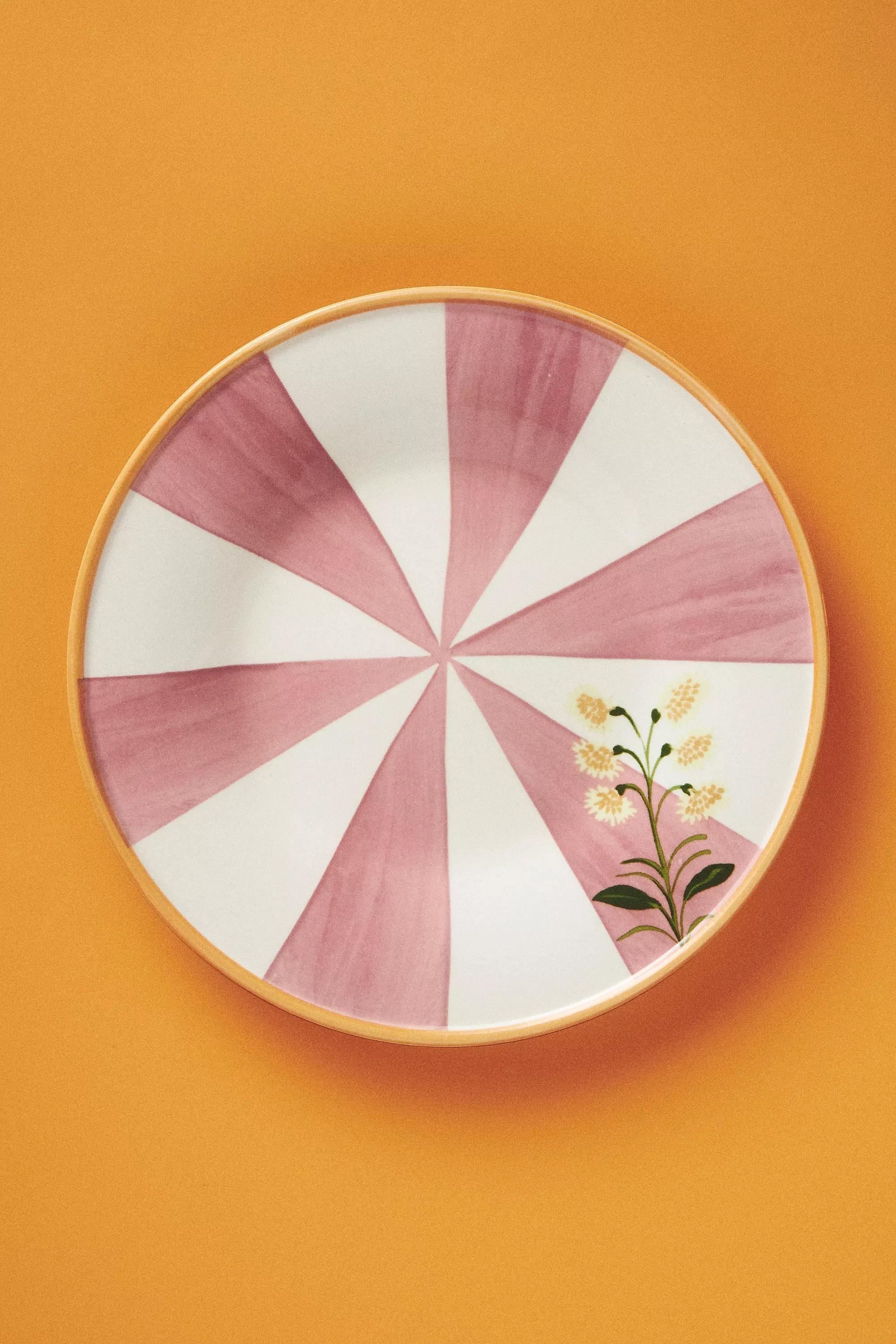 Pernille Rosenkilde Dessert Plate, Pink, A501_0066, large image number 0