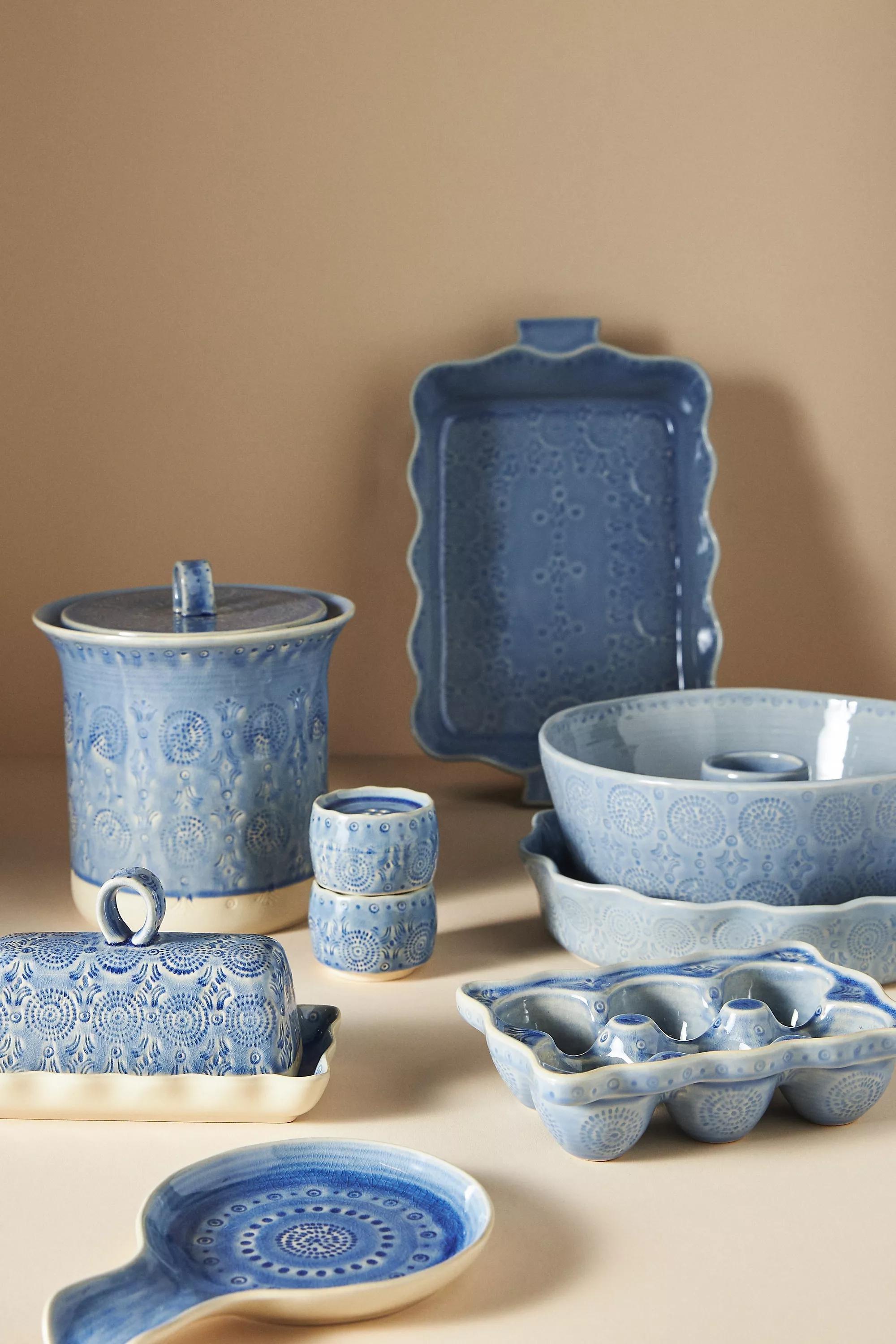 Blue Old Havana Egg Crate, Wedgewood, , large image number 4