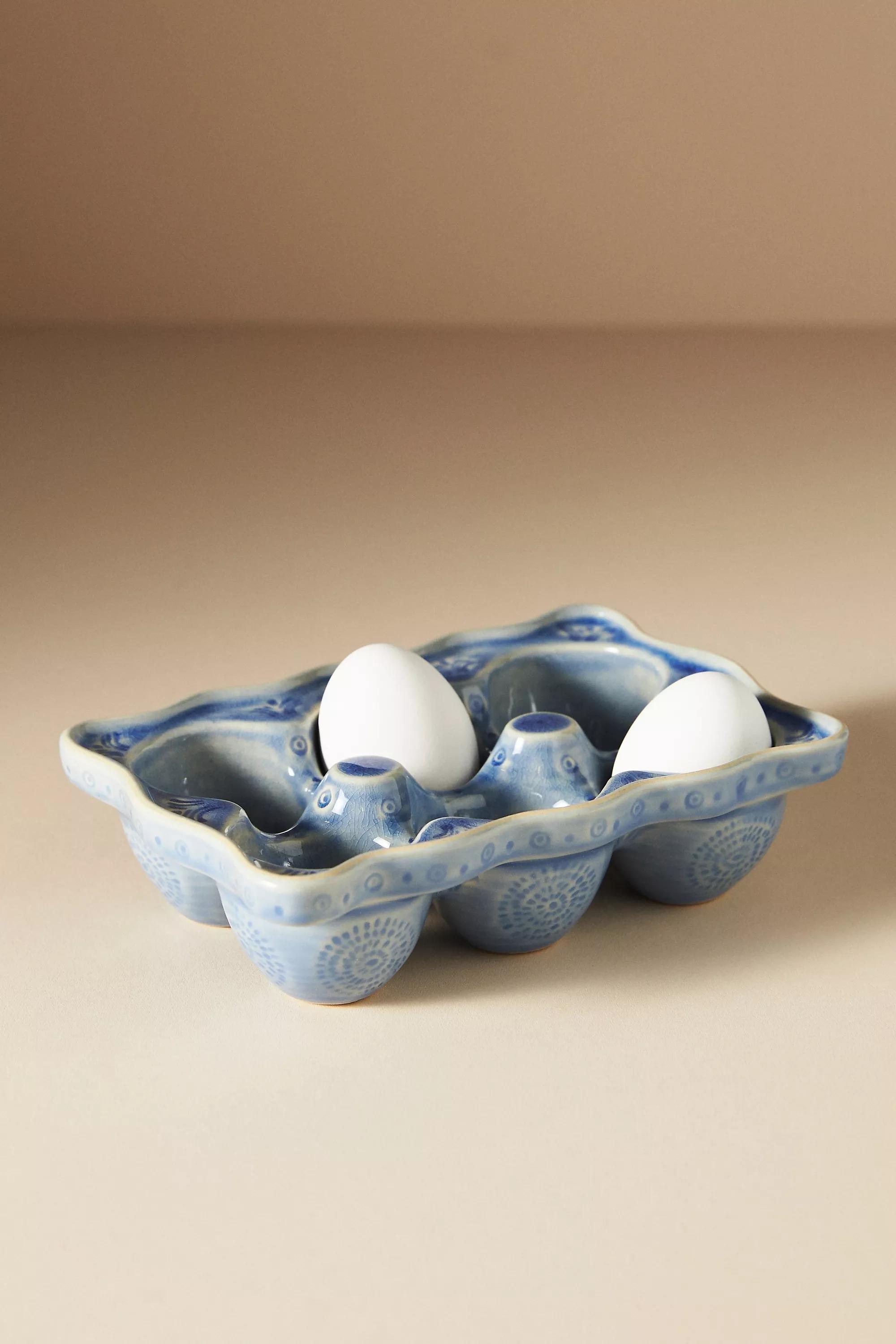 Blue Old Havana Egg Crate, Wedgewood, , large image number 5