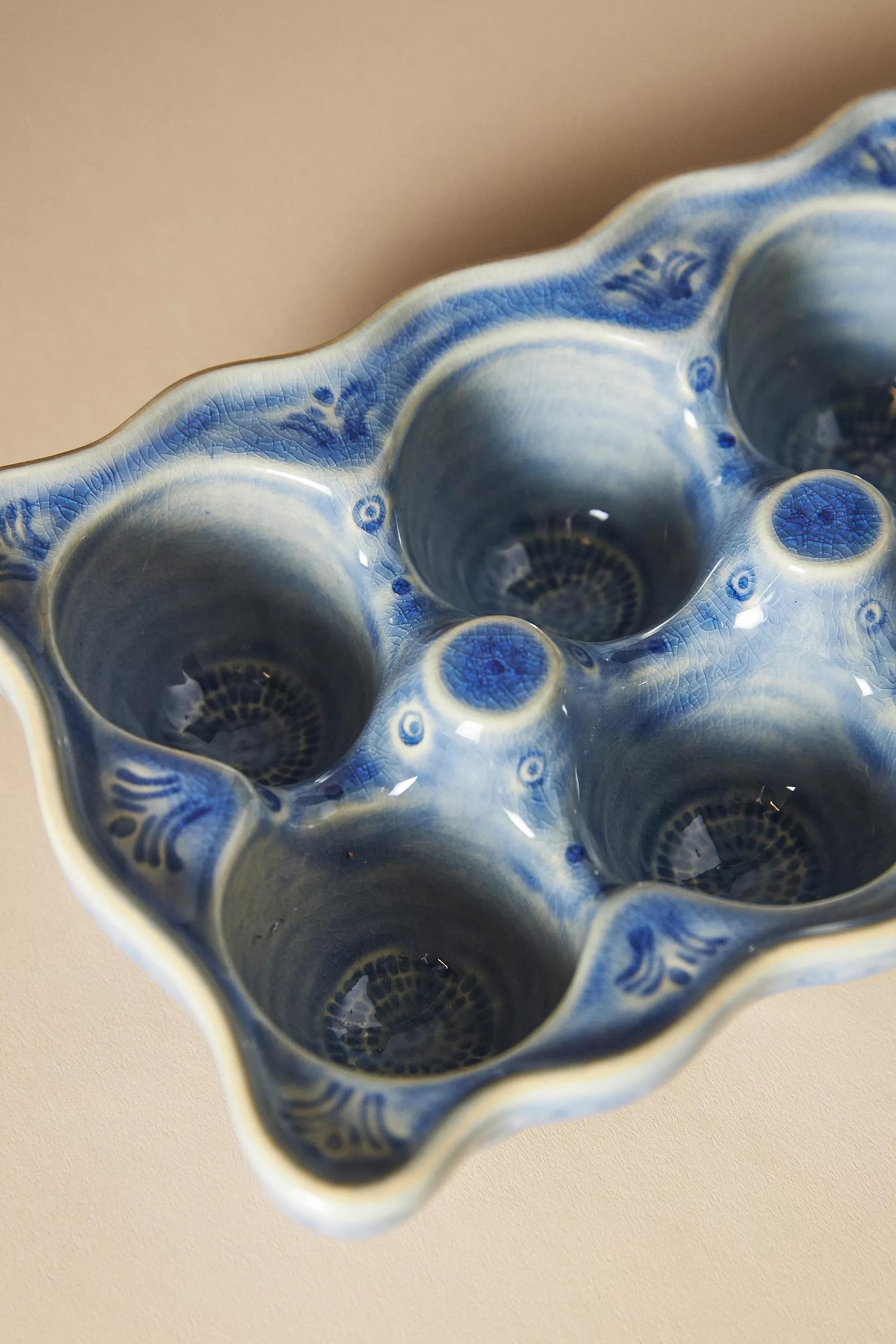 Blue Old Havana Egg Crate, Wedgewood, , large image number 8