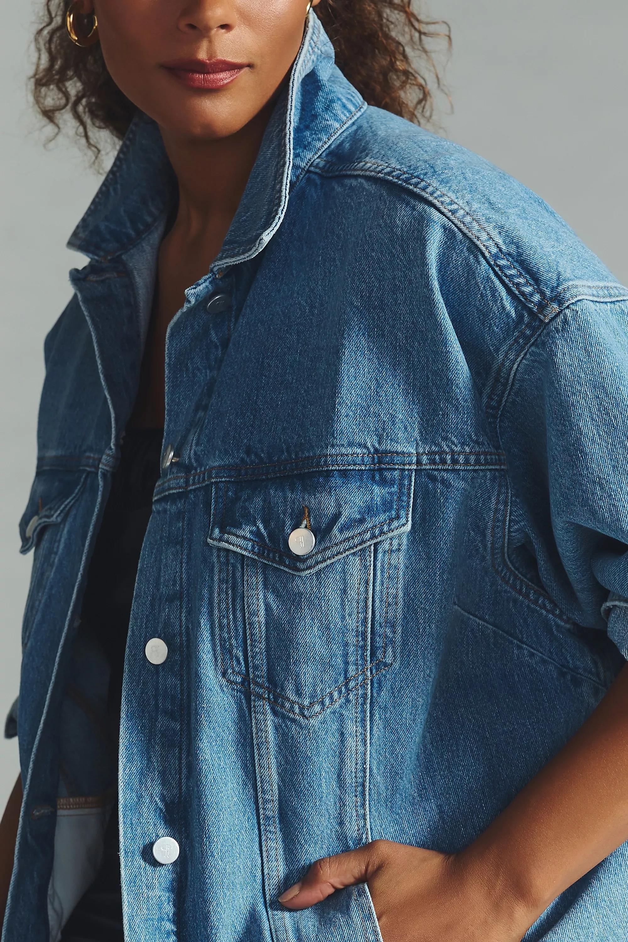 Anthropologie pilcro denim store jacket