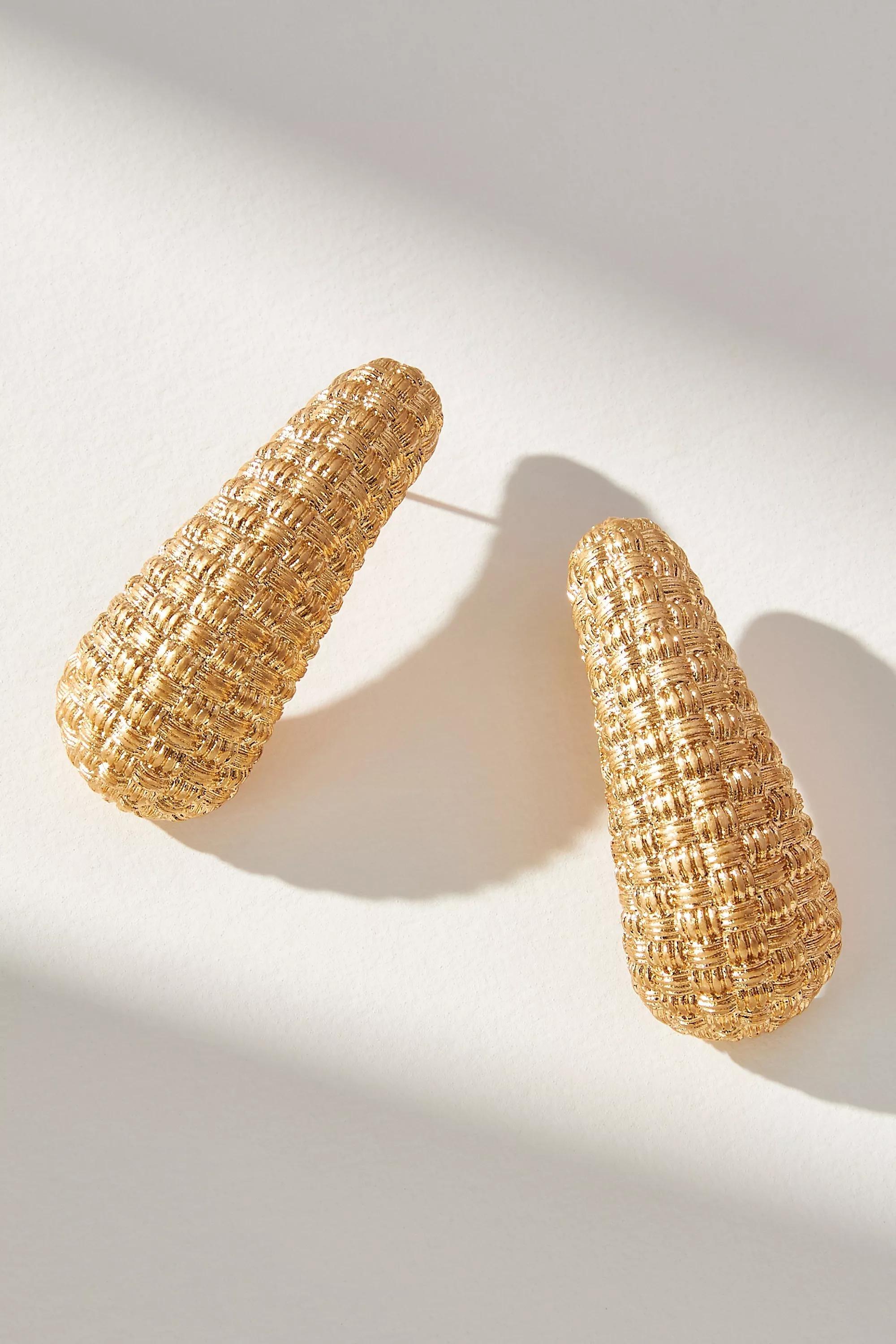 The Petra Drop Earrings, Yellow, A501_0072, large image number 1