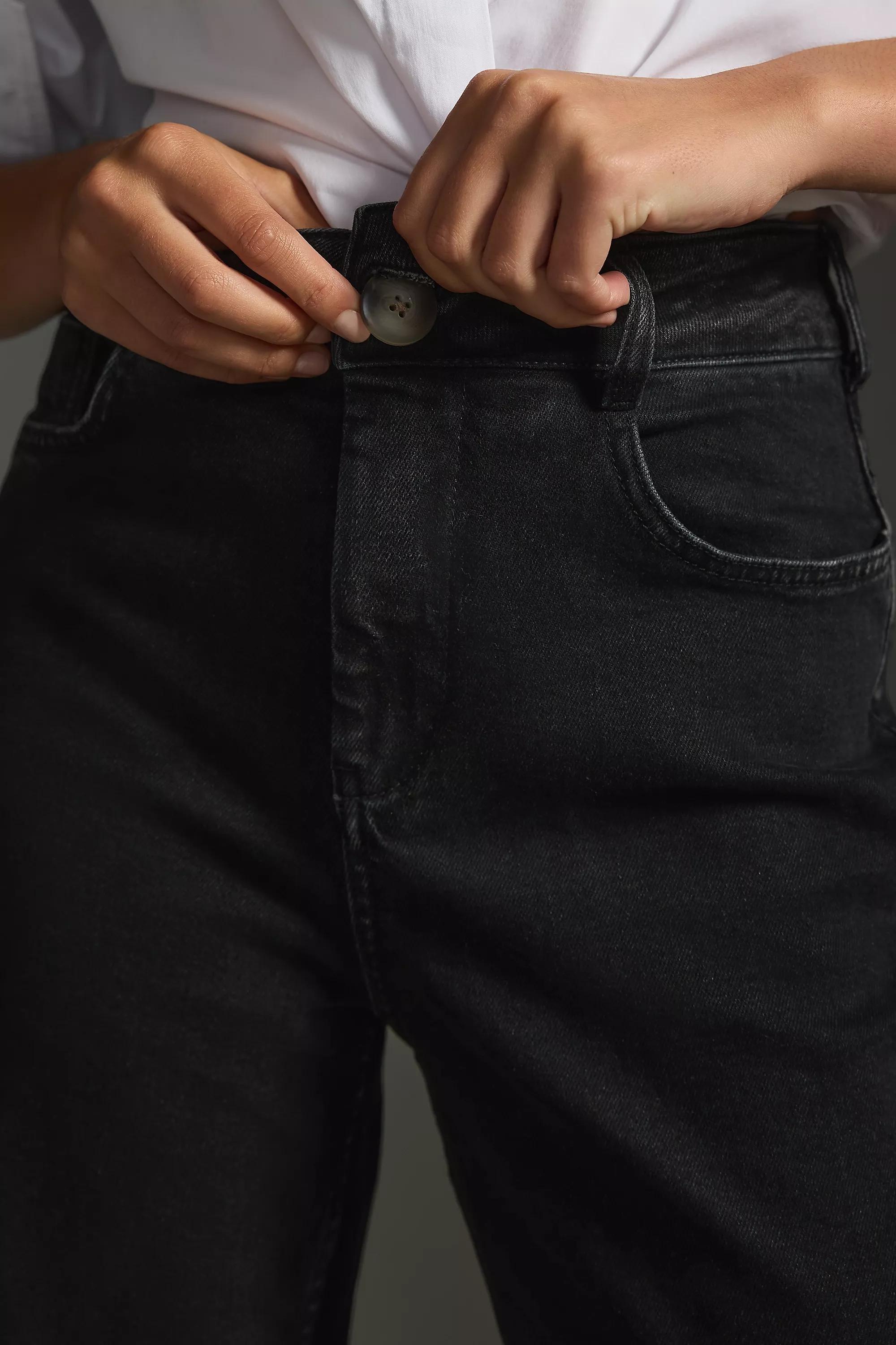 Pilcro The Skipper High-Rise Crop Wide-Leg Jeans, Black, , large image number 2