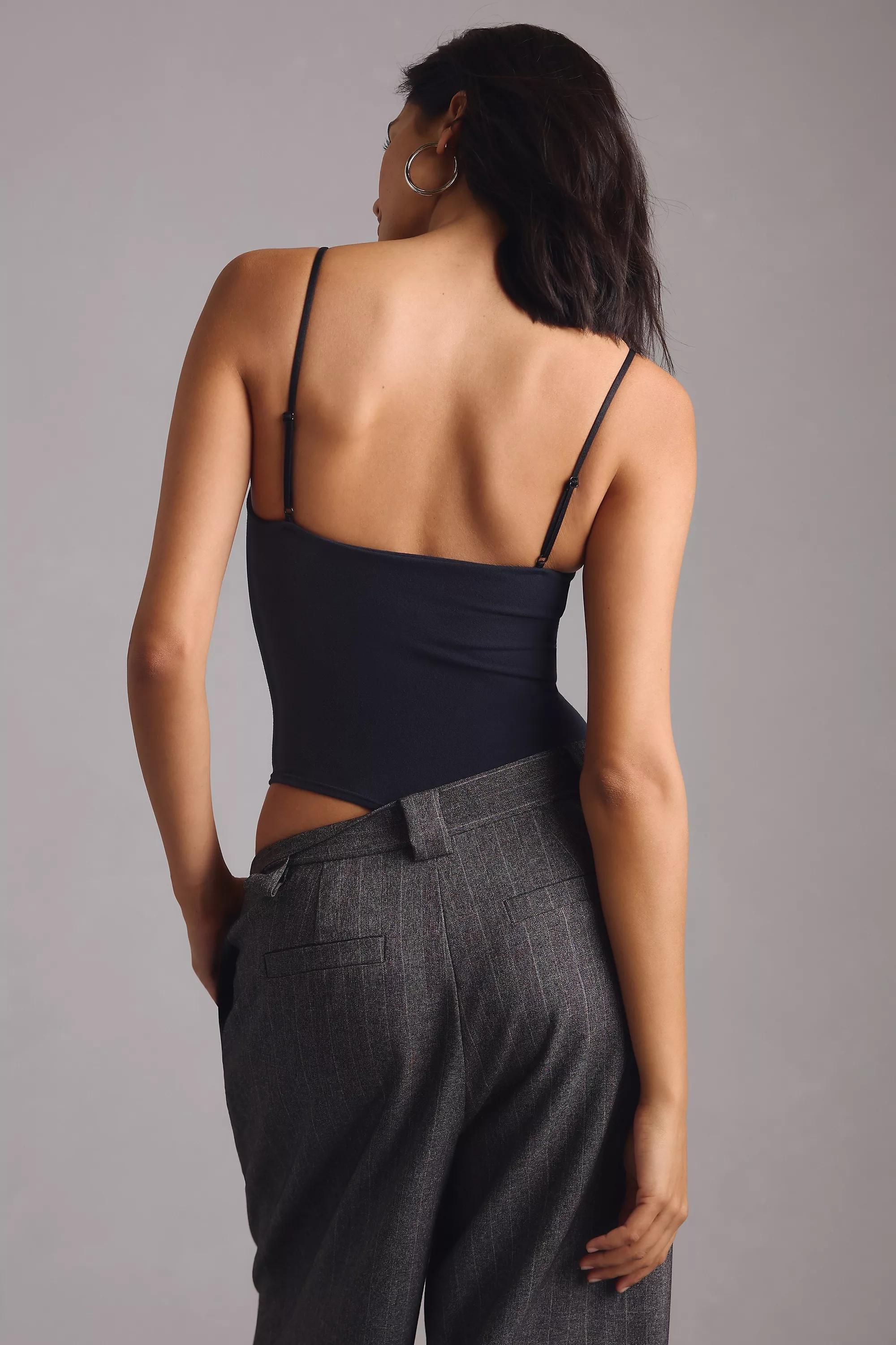 Seamless Ballerina Bodysuit, Black, , large image number 1
