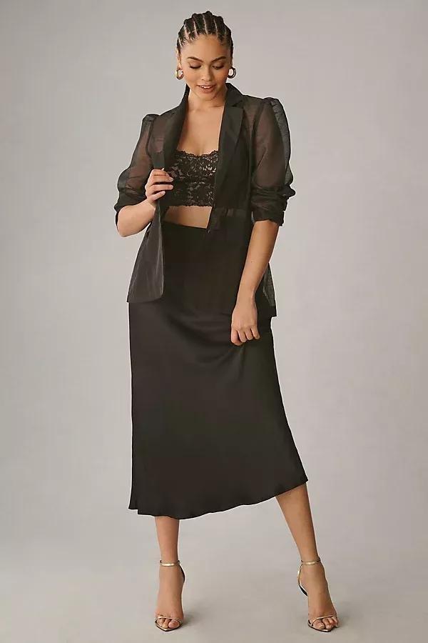 Dolan Sheer Blazer, Black, , large image number 0