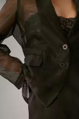 Dolan Sheer Blazer, Black, , large image number 8