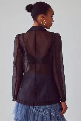 Dolan Sheer Blazer, Black, , large image number 12