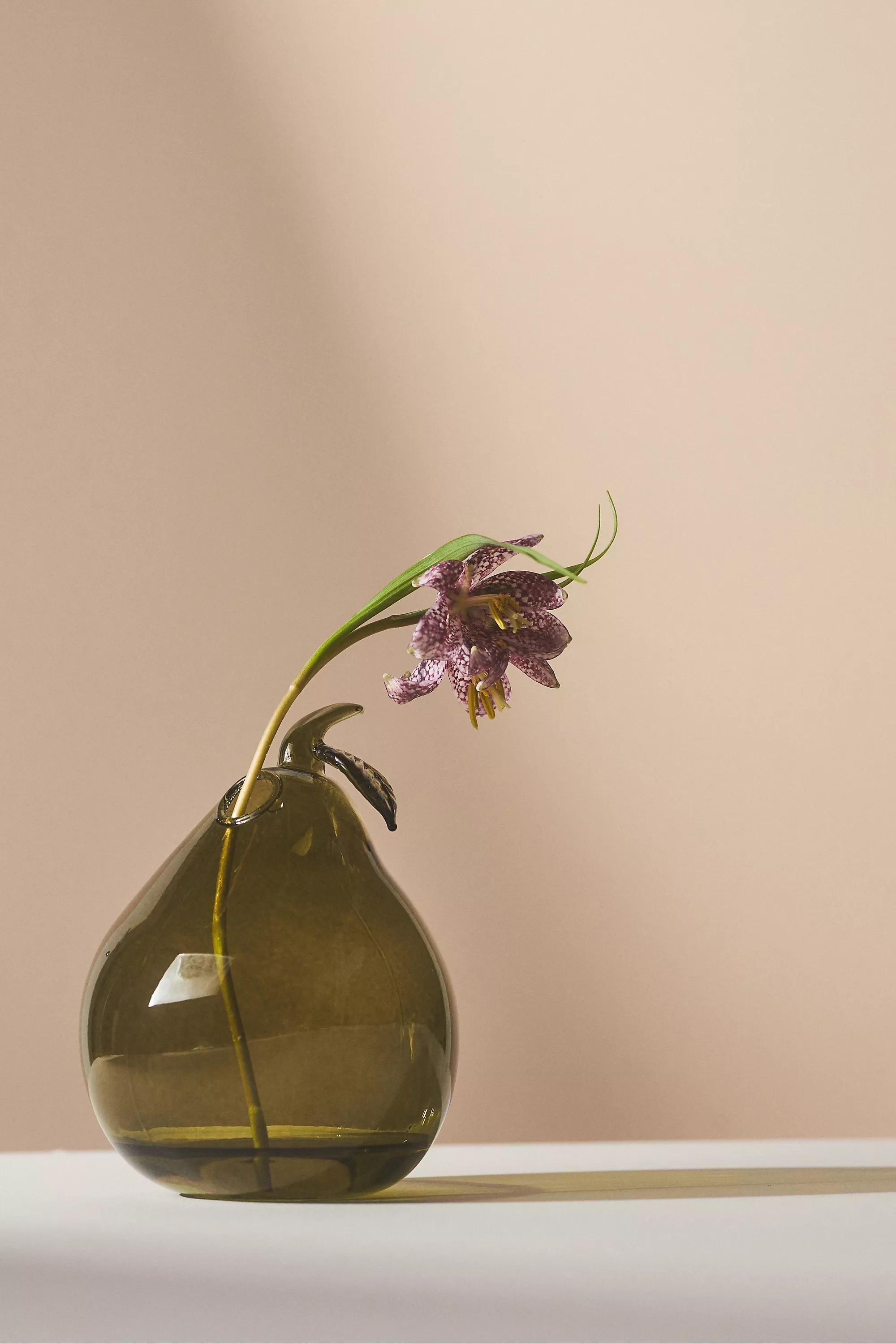 D Autumn Bud Vase, Green, , large image number 0
