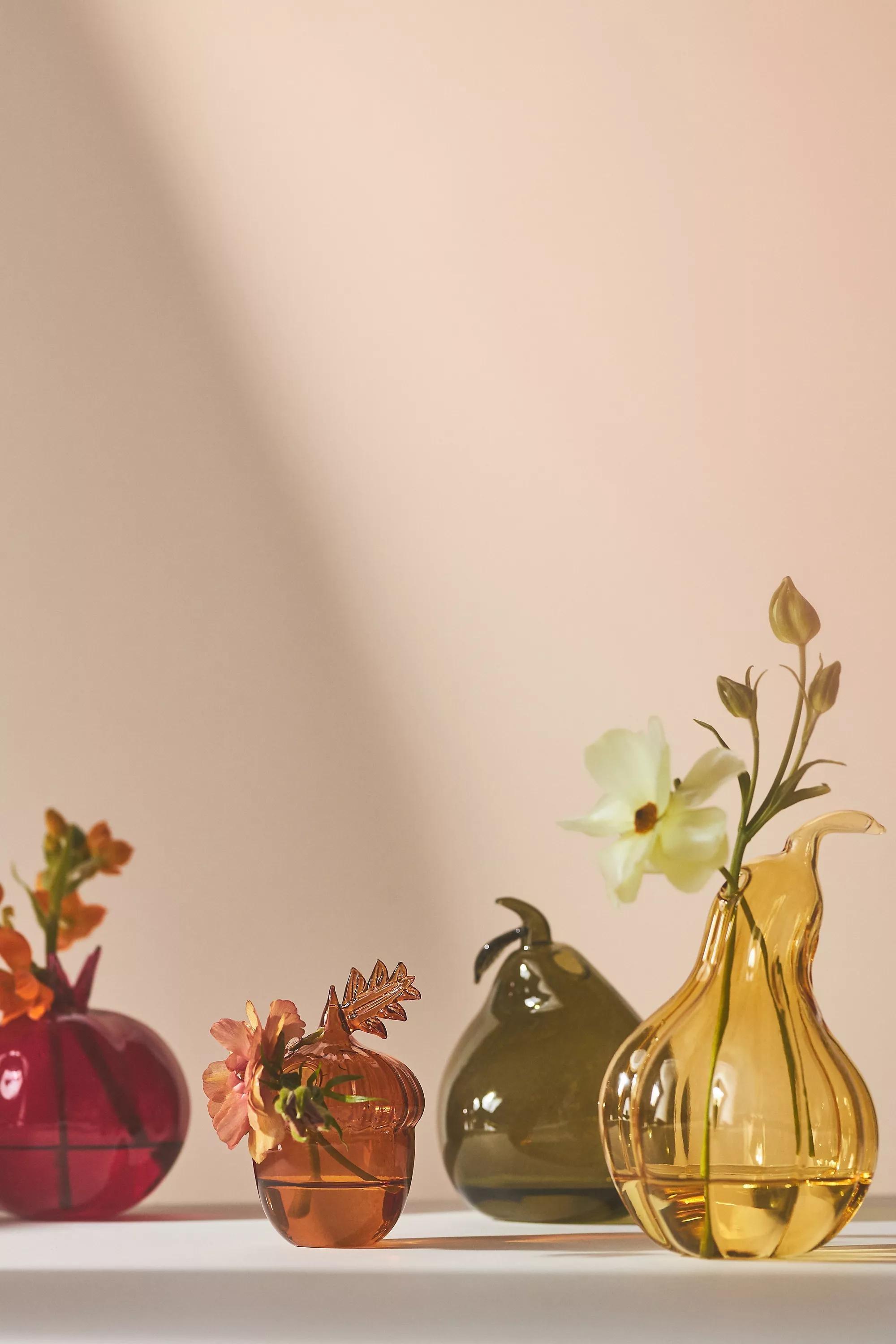 D Autumn Bud Vase, Green, , large image number 1