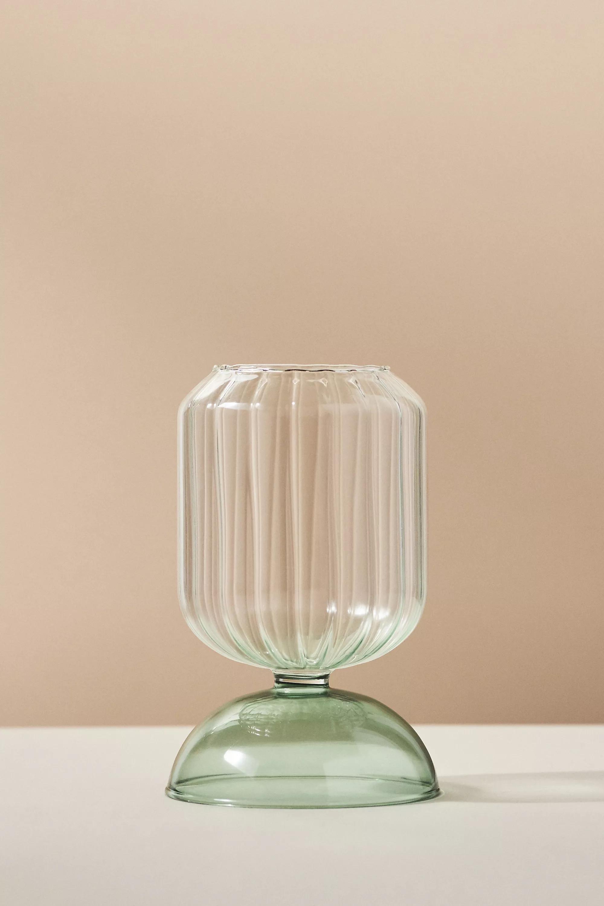 Calle Vase/Pillar Holder, Green, , large image number 4