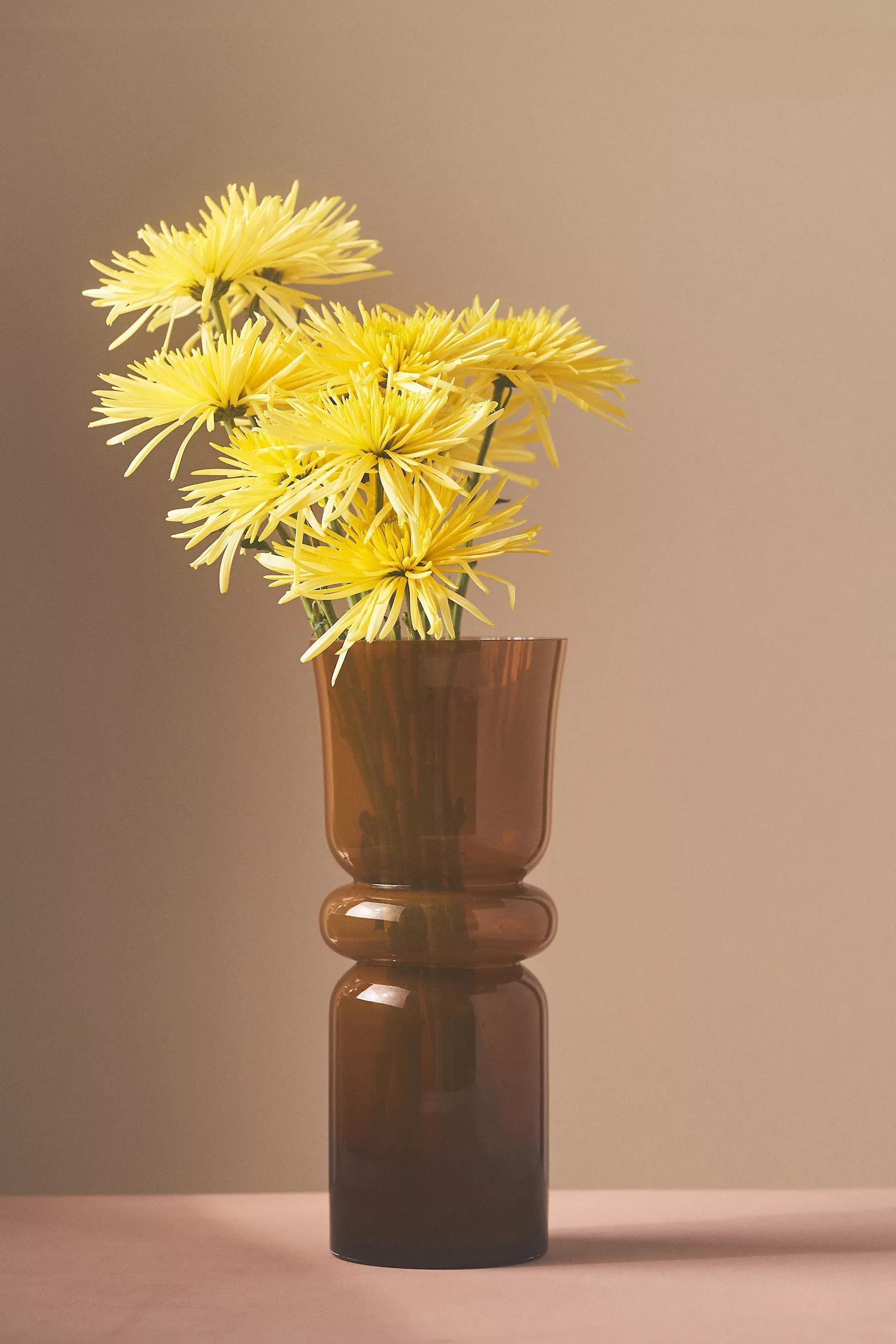 Cinched Scandi Vase, Orange, A501_0089, large image number 0