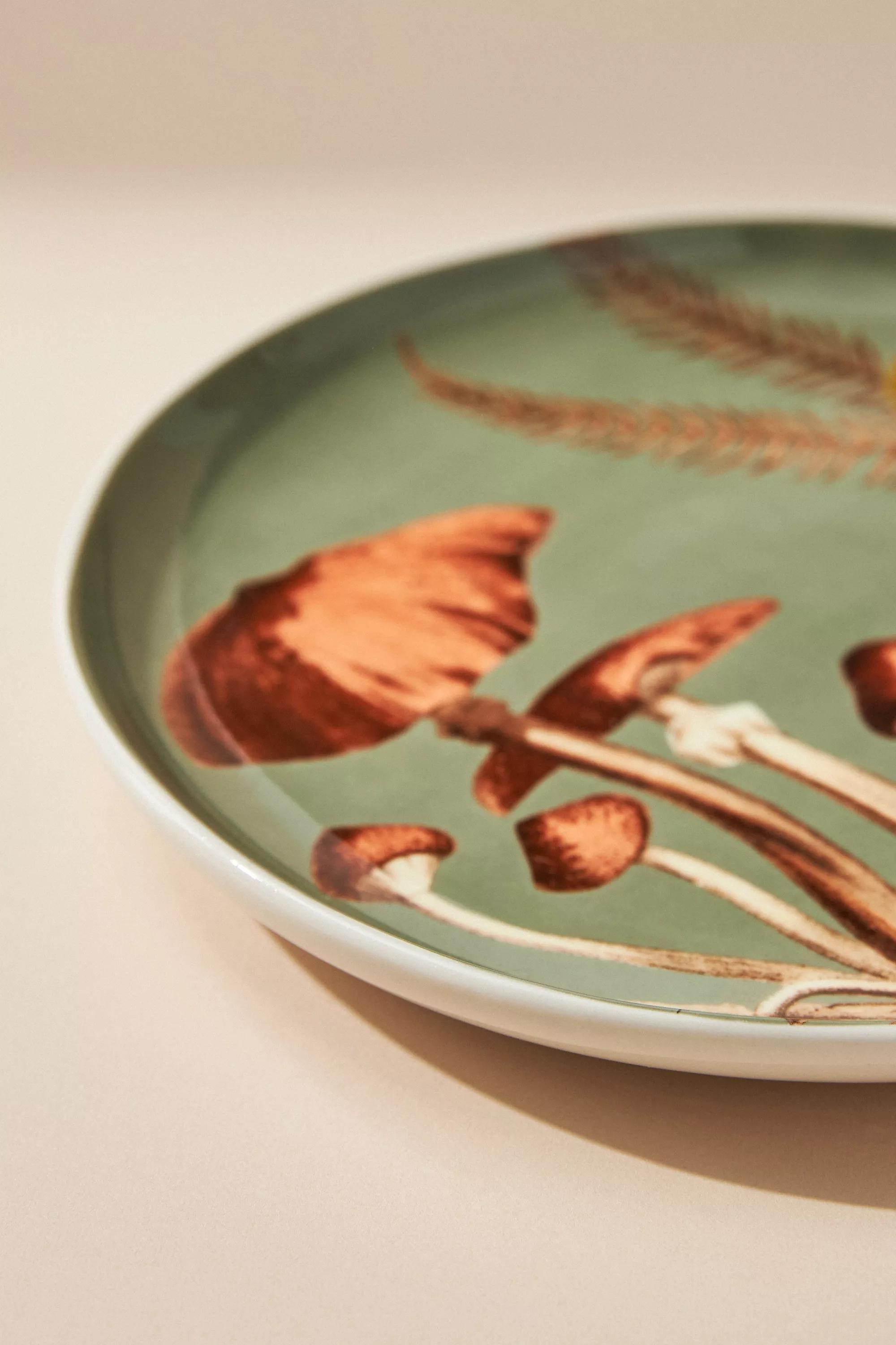 Motif Nature Studies Dessert Plate, Green, A501_0008, large image number 3