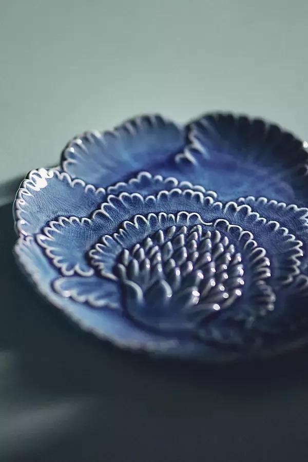 House Of Hackney Canape Plate, Blue, A501_0042, large image number 0