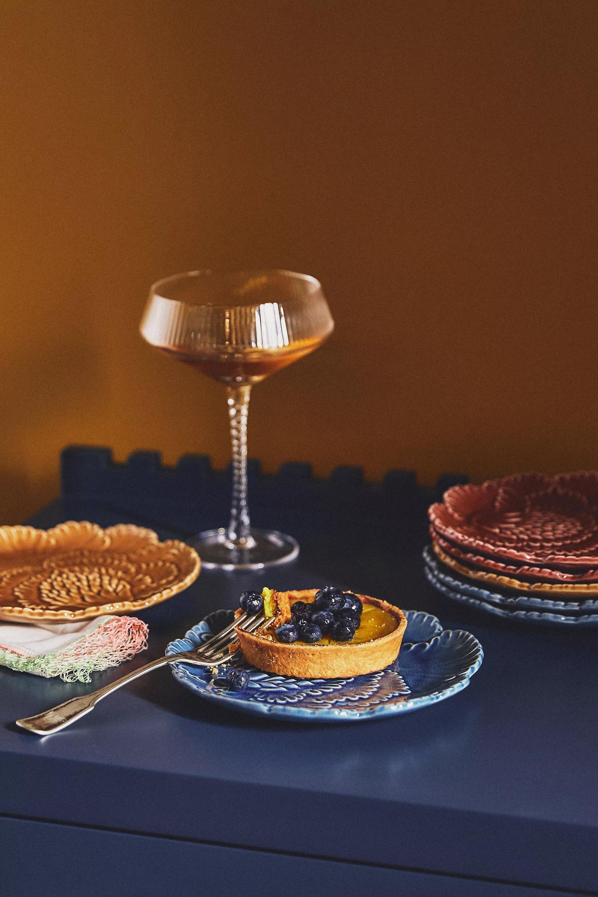 House Of Hackney Canape Plate, Blue, A501_0042, large image number 6