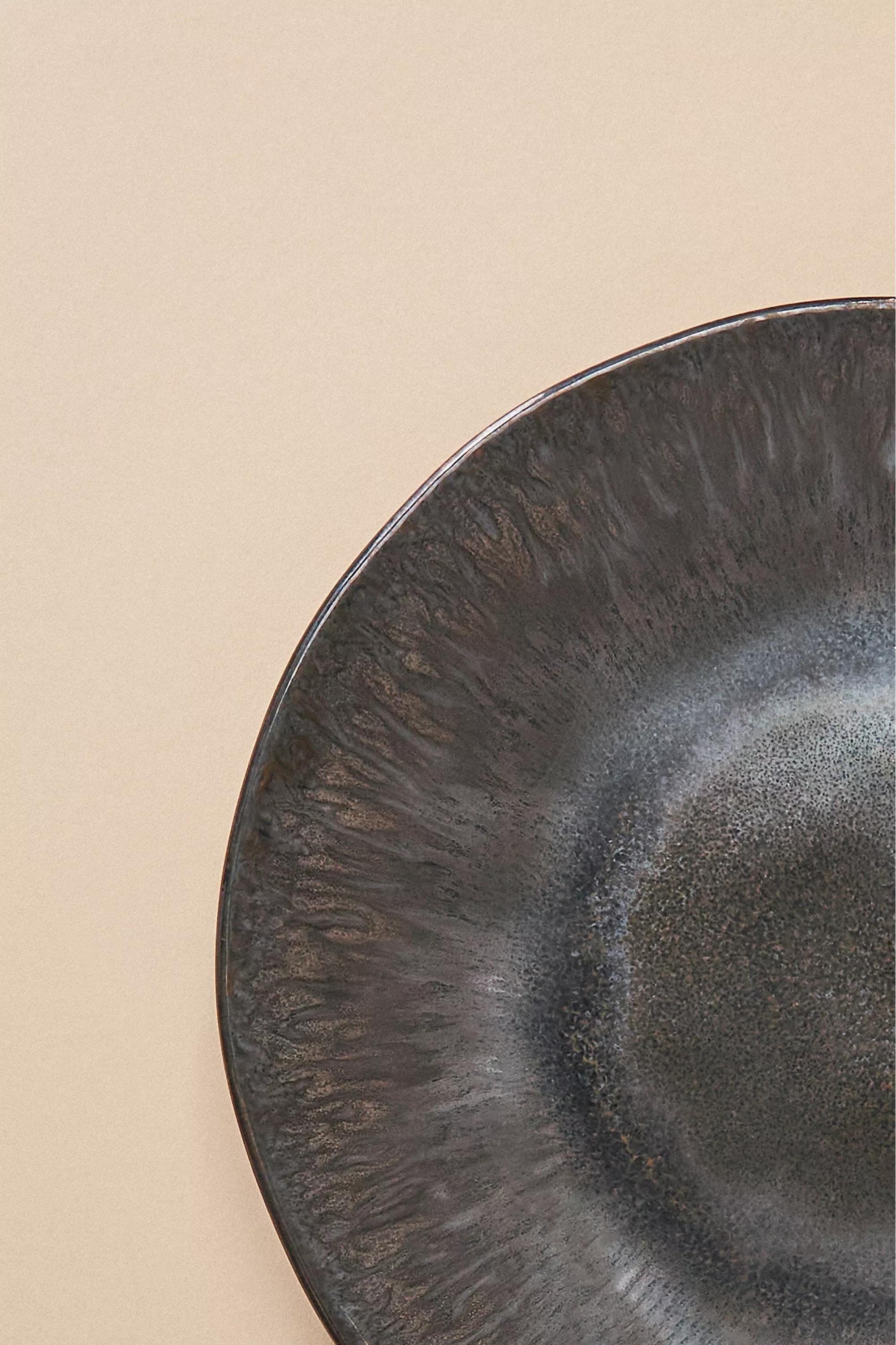 Jera Side Plates, Set Of 4, Black, A501_0022, large image number 3