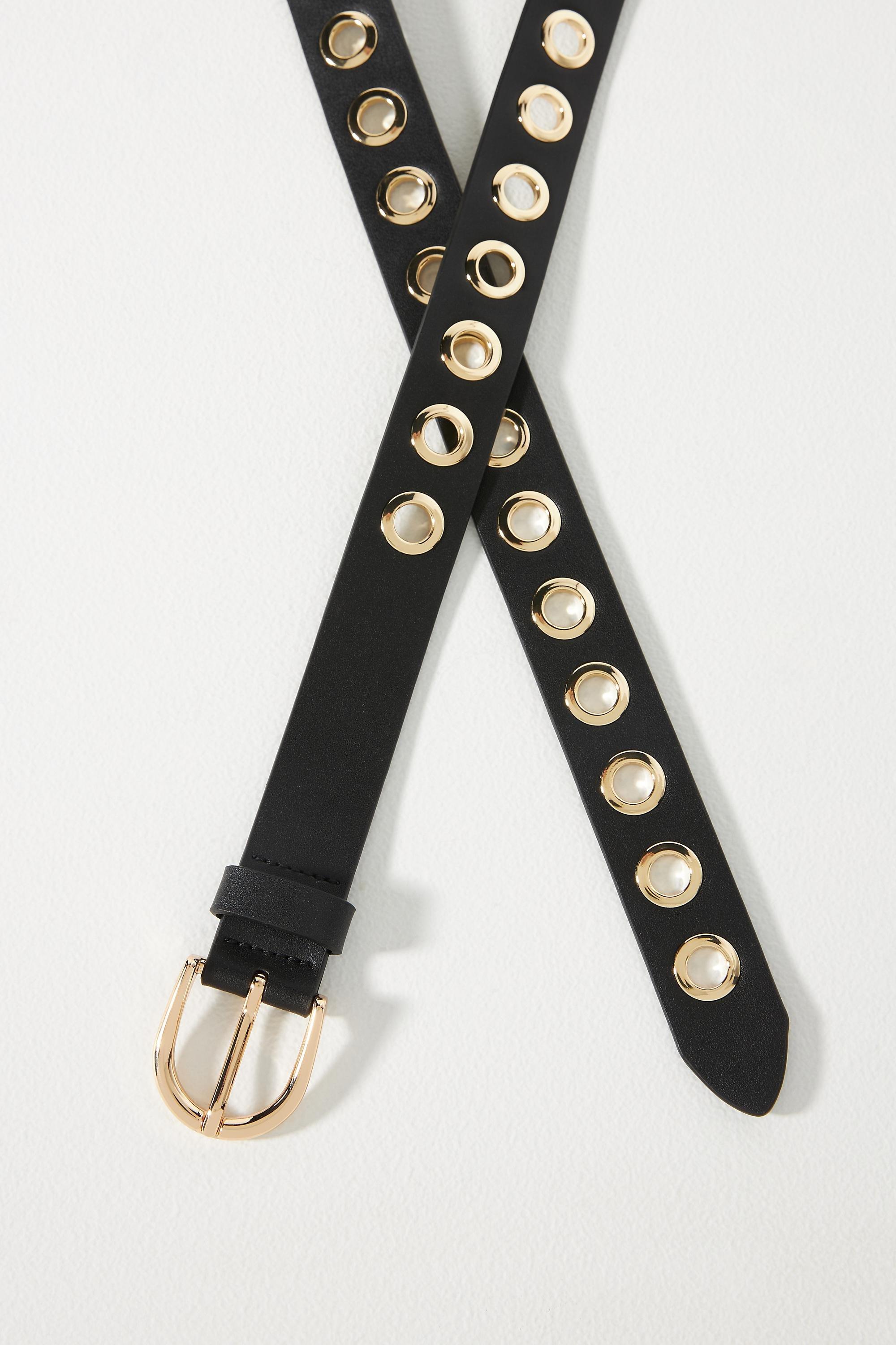 Grommet Tail Belt, Black, , large image number 1